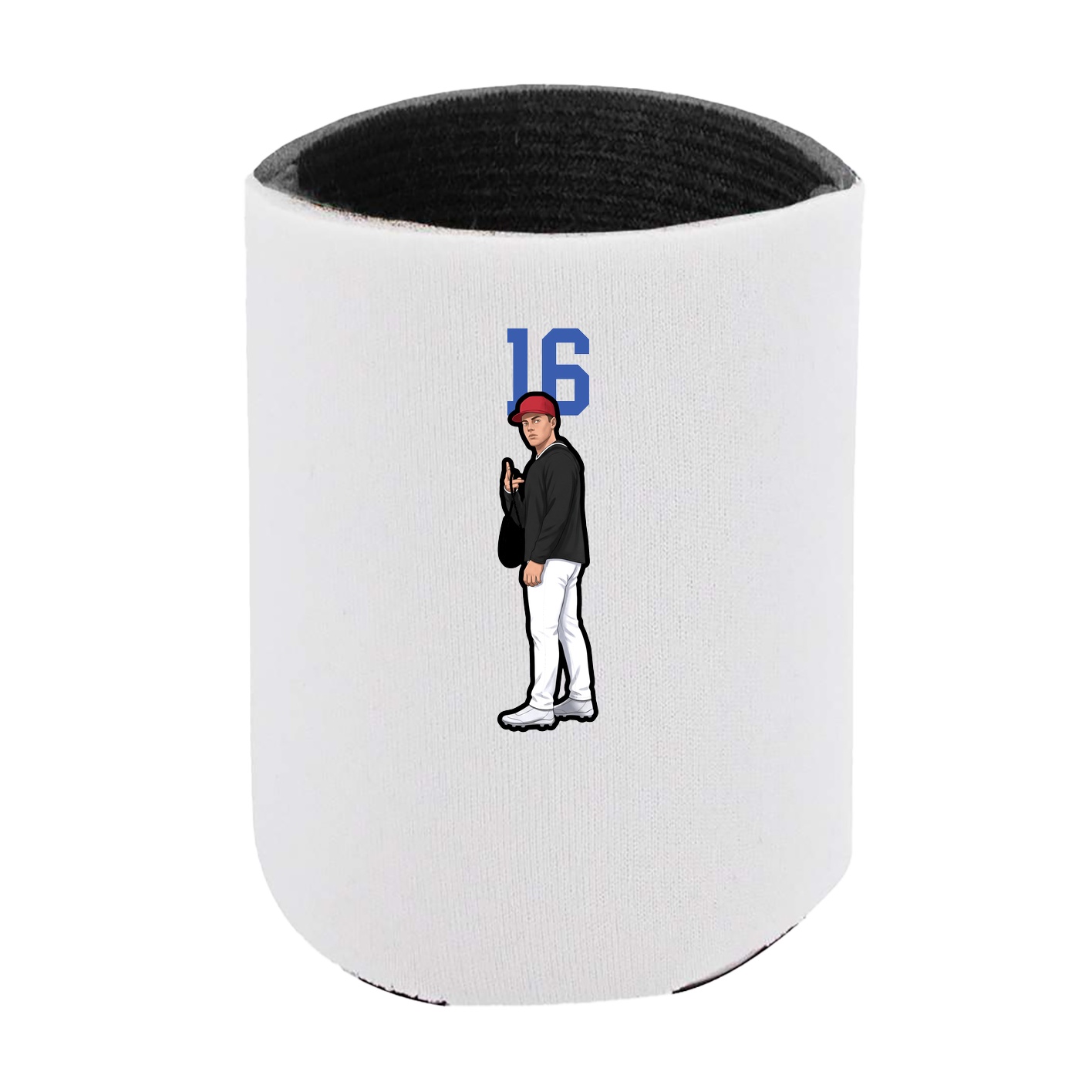 Can Holder — Number Top in White