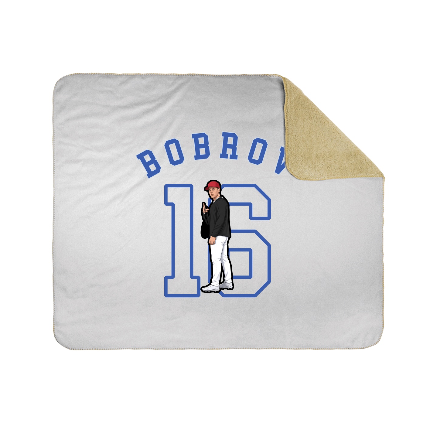 Throw Blanket — Shirsey Arch in White