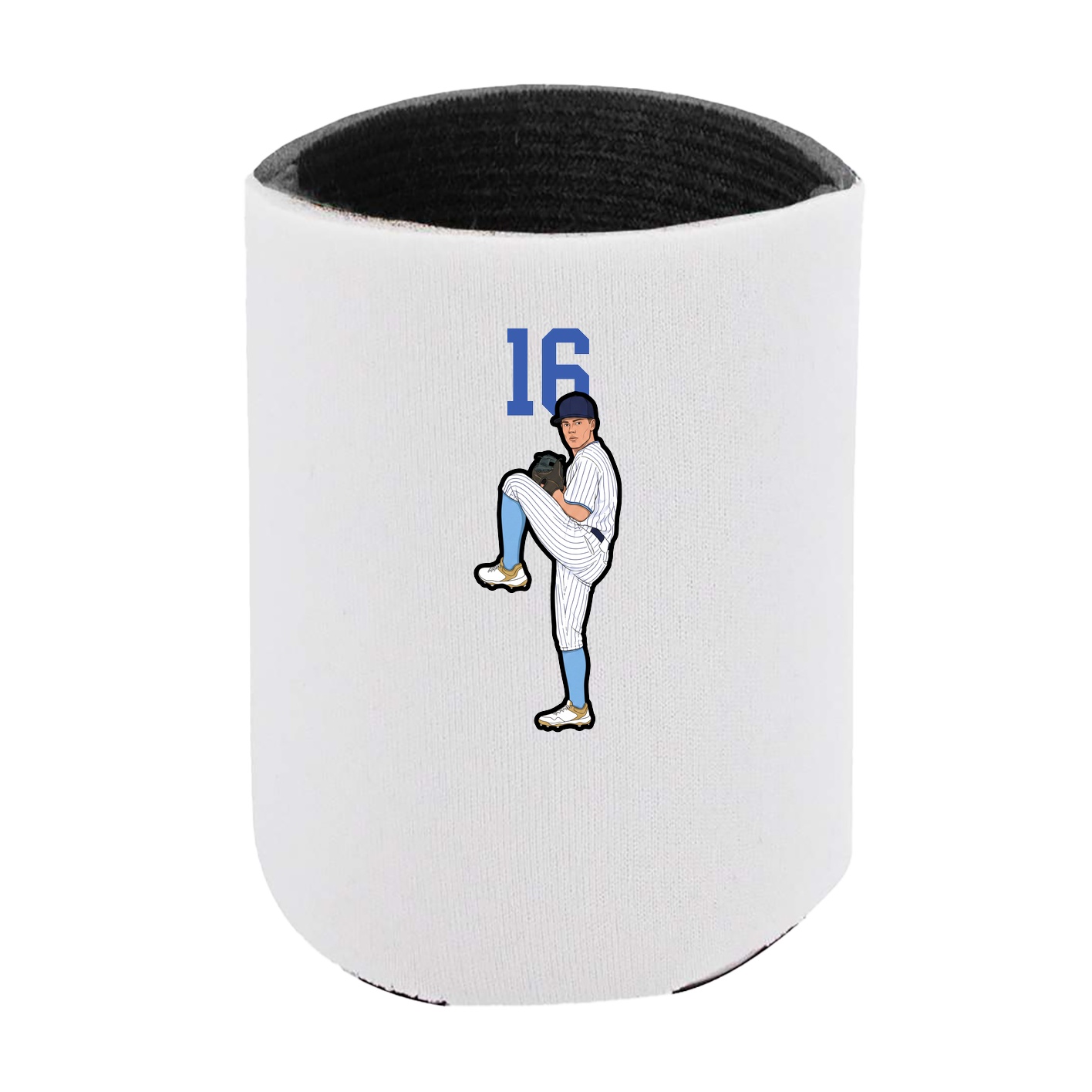 Can Holder — Number Top in White