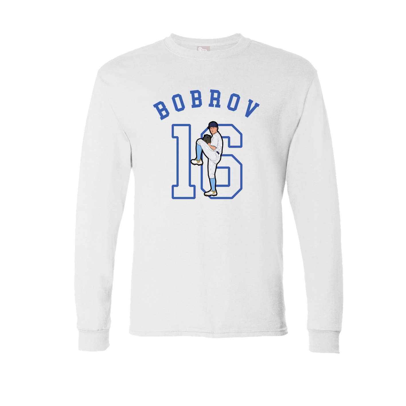 Long Sleeve Tee — Shirsey Arch in White
