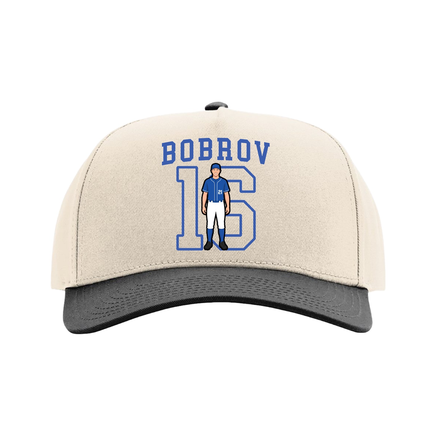 Full Fabric Five-Panel Champ Cap