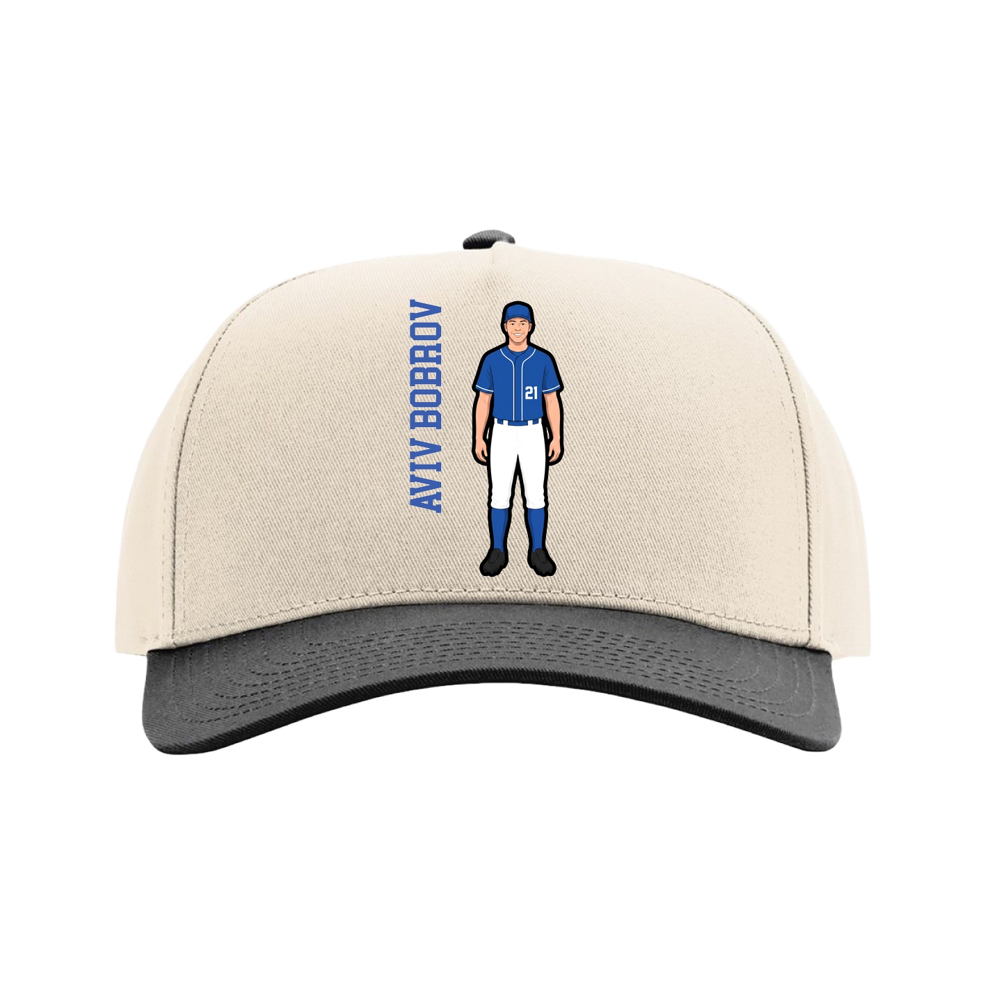Full Fabric Five-Panel Champ Cap