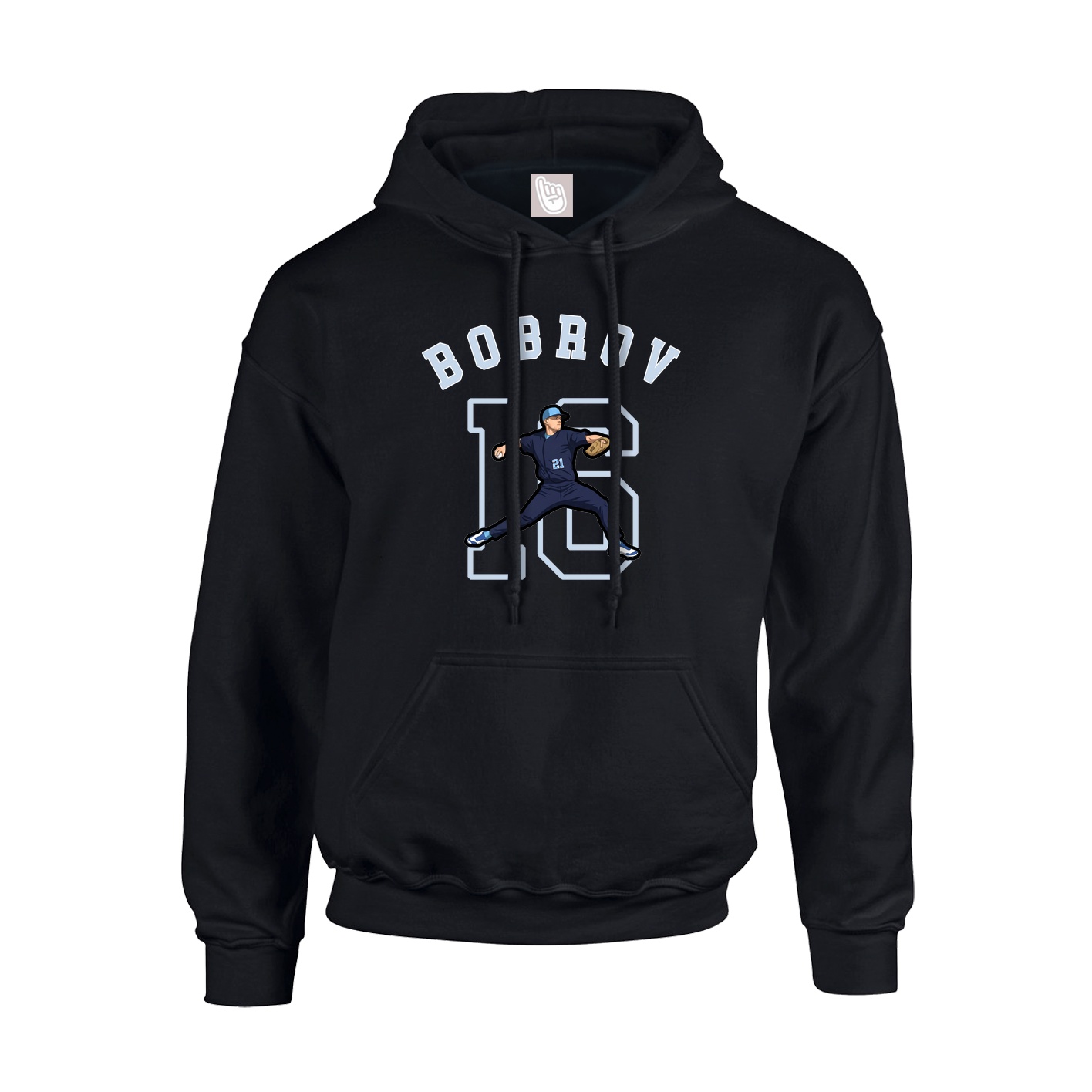 Youth Hoodie — Shirsey Arch in Black
