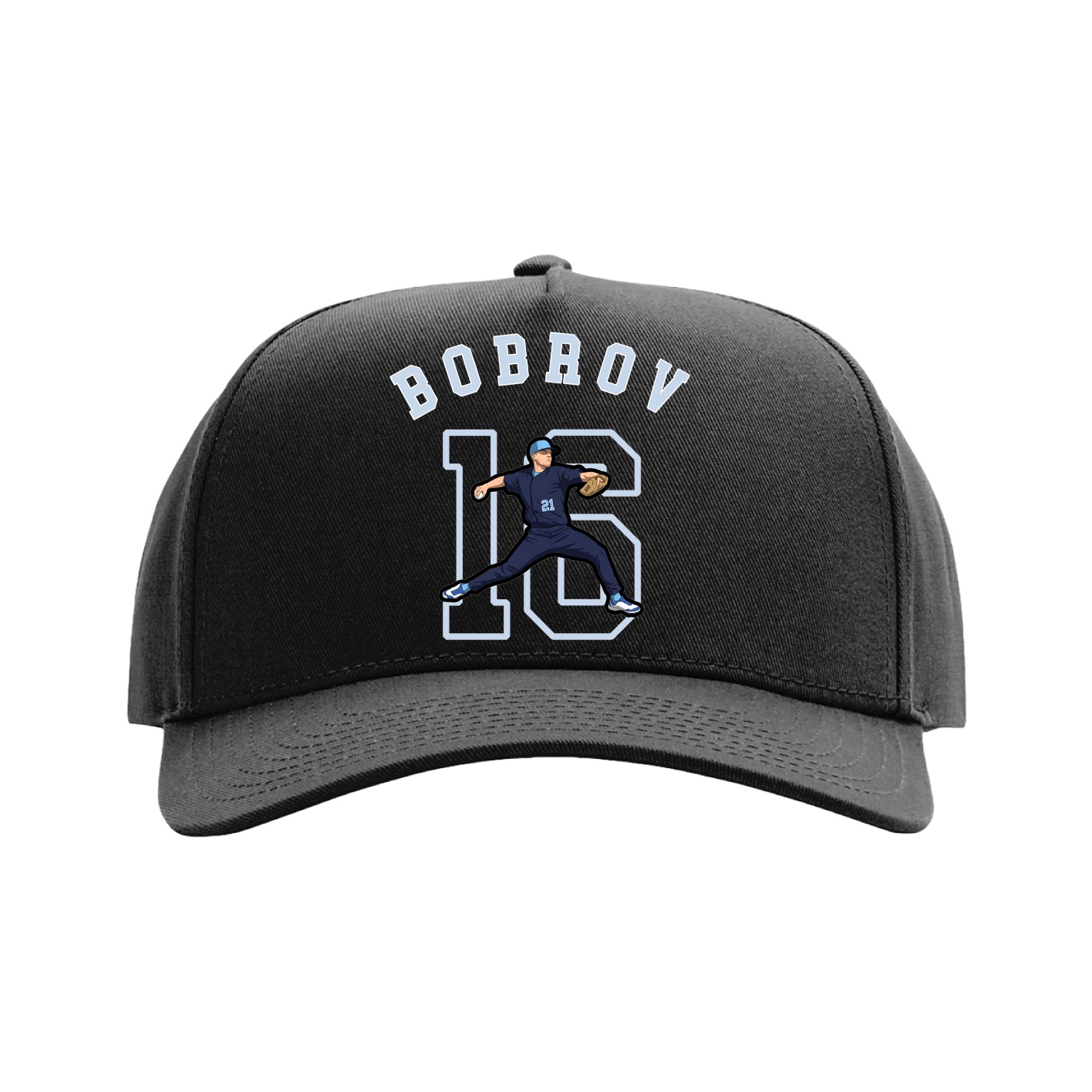 Full Fabric Five-Panel Champ Cap