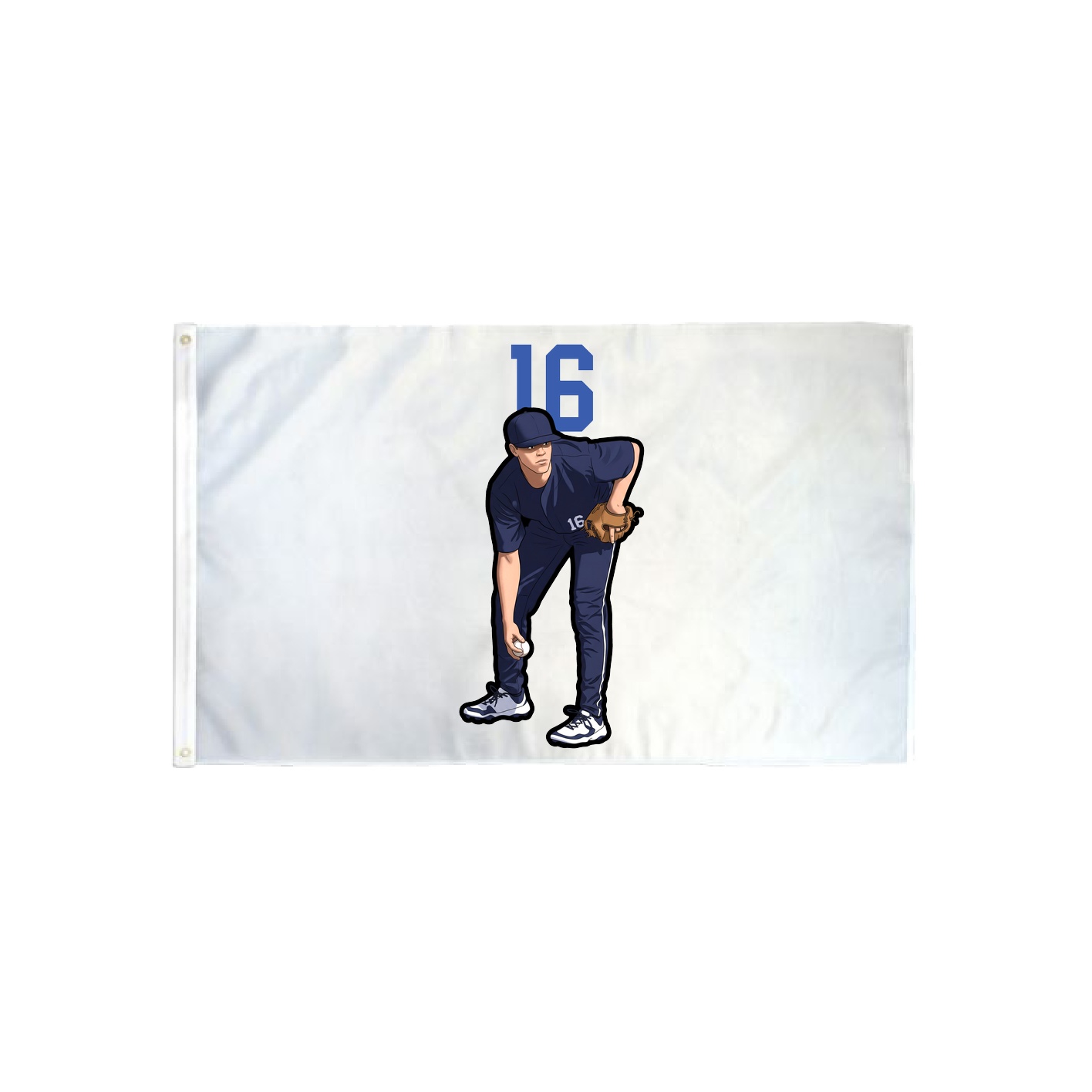 3x5 Flag — Number Top in Classic