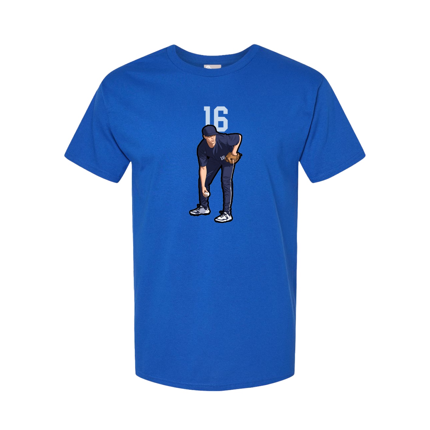 Tee — Number Top in Royal