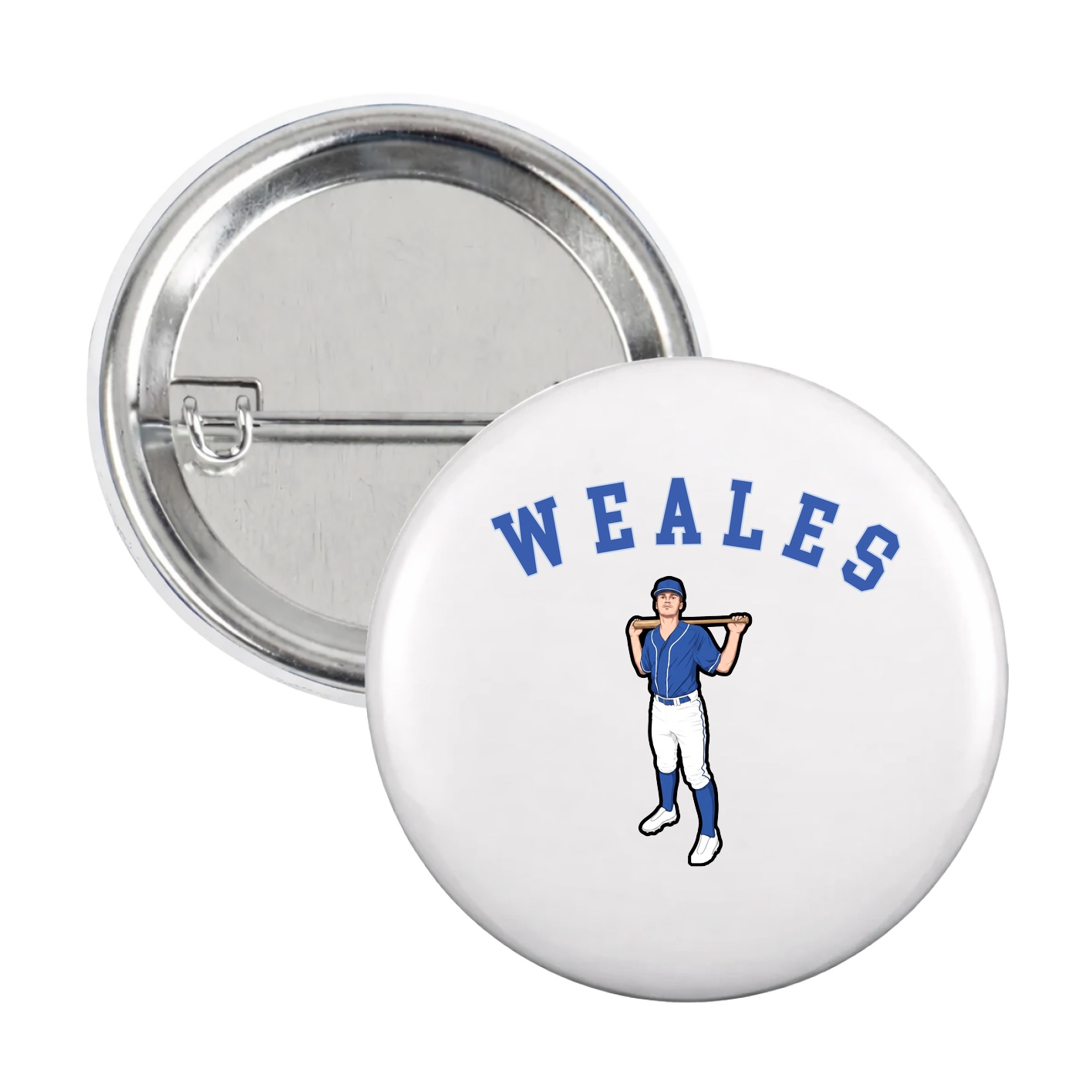 Game Day Button — Shirsey Arch in White