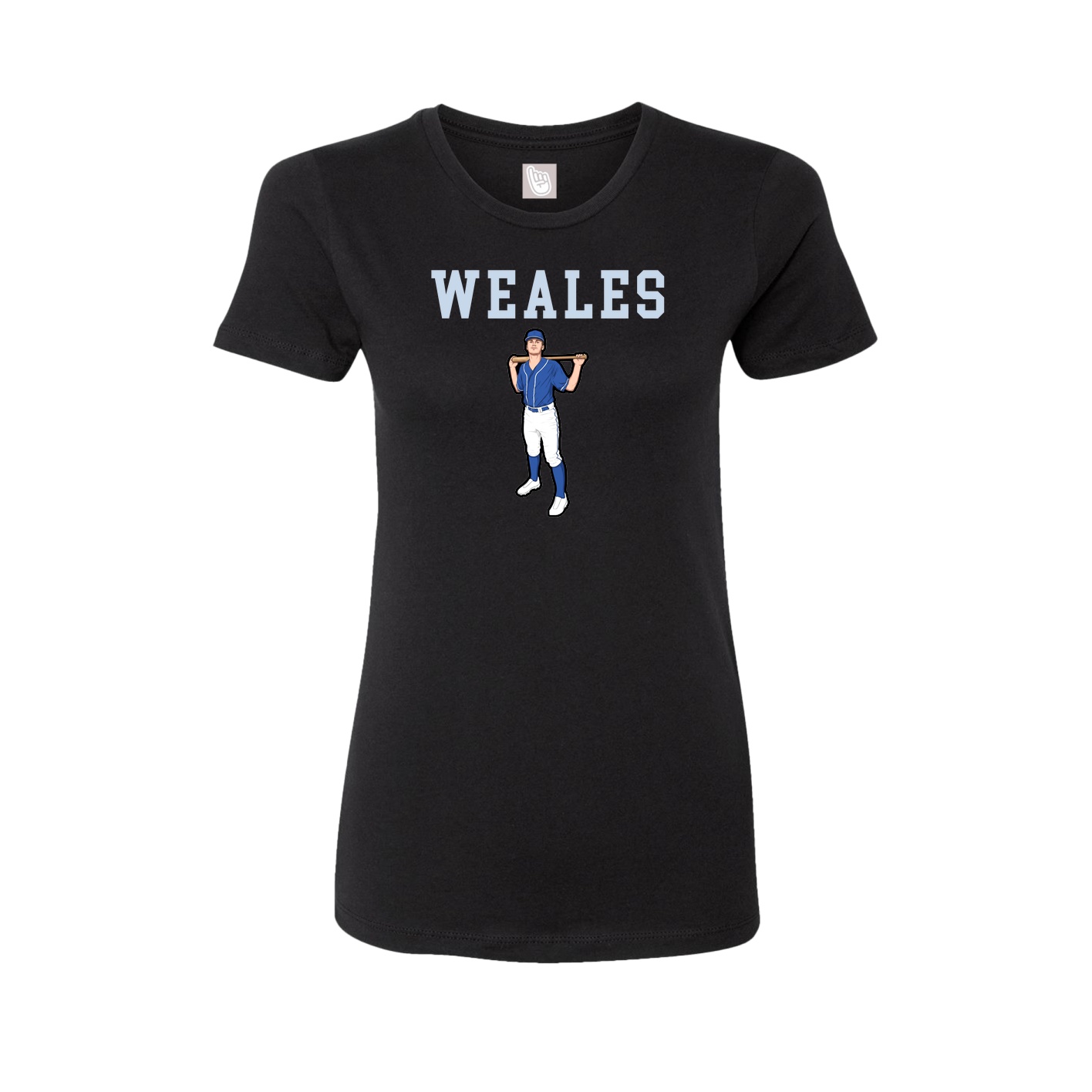 Fitted Women's Tee — Shirsey in Black