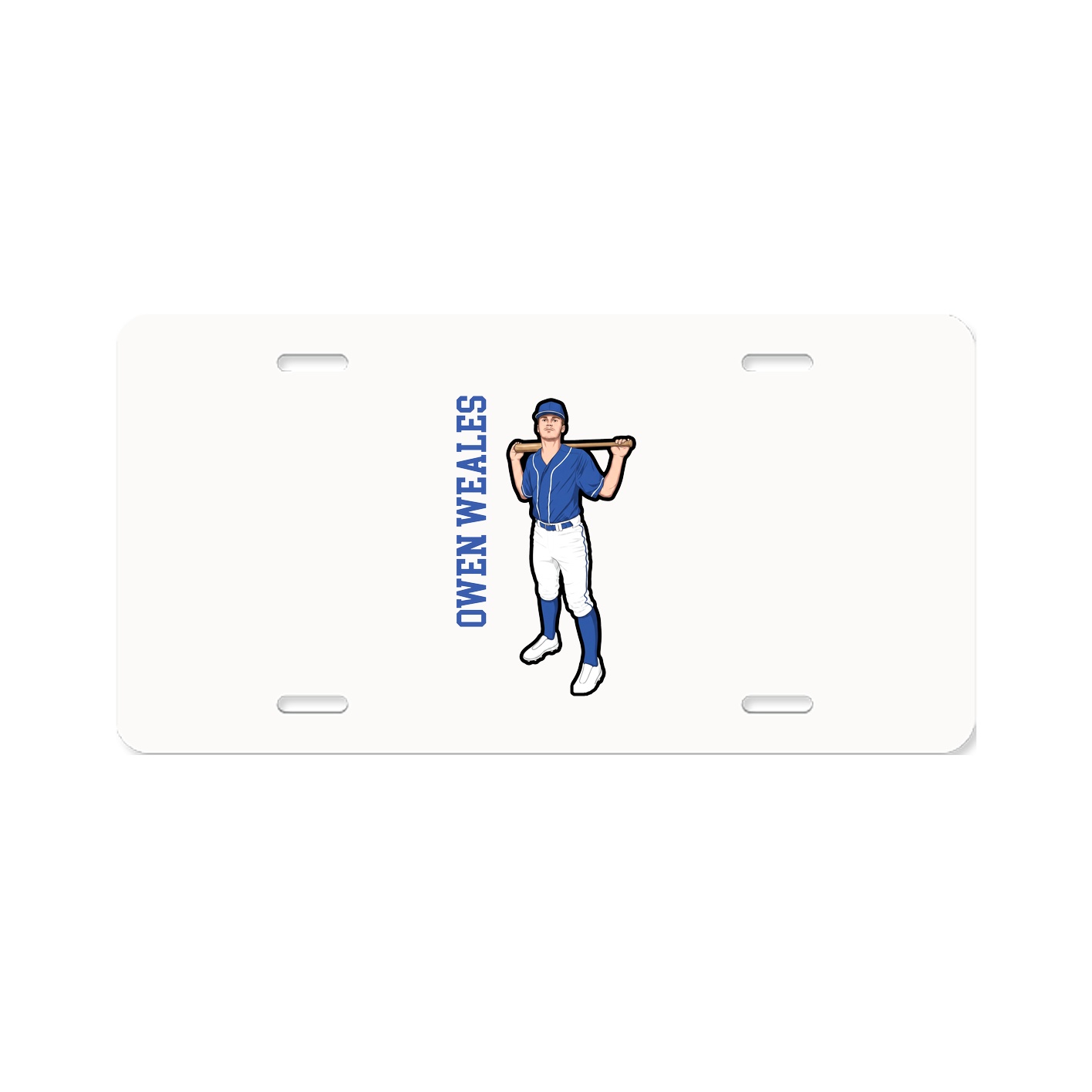 Aluminum License Plate