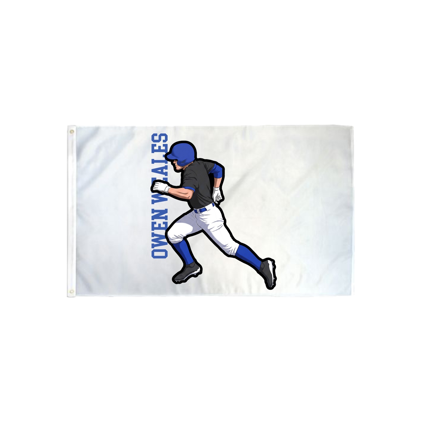 3x5 Flag — Name Vertical in Classic