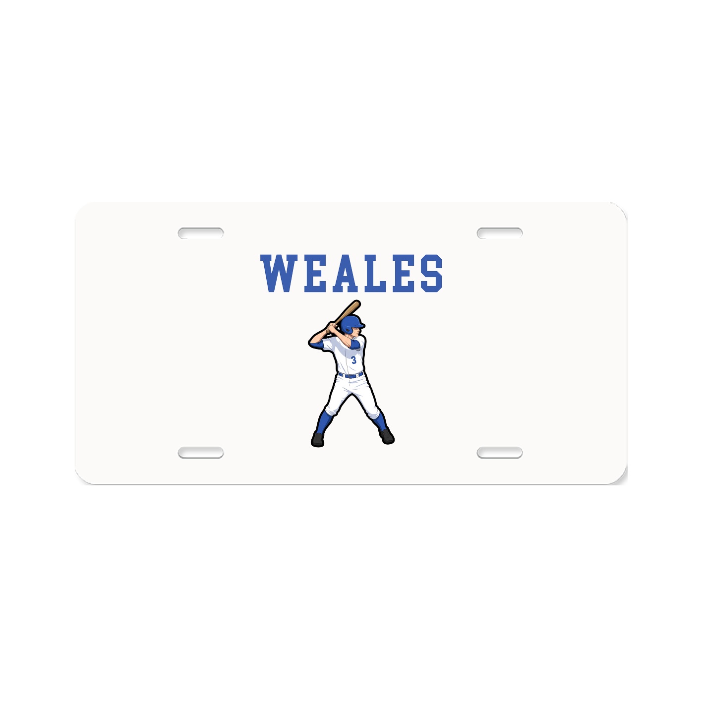 License Plate — Shirsey in Classic