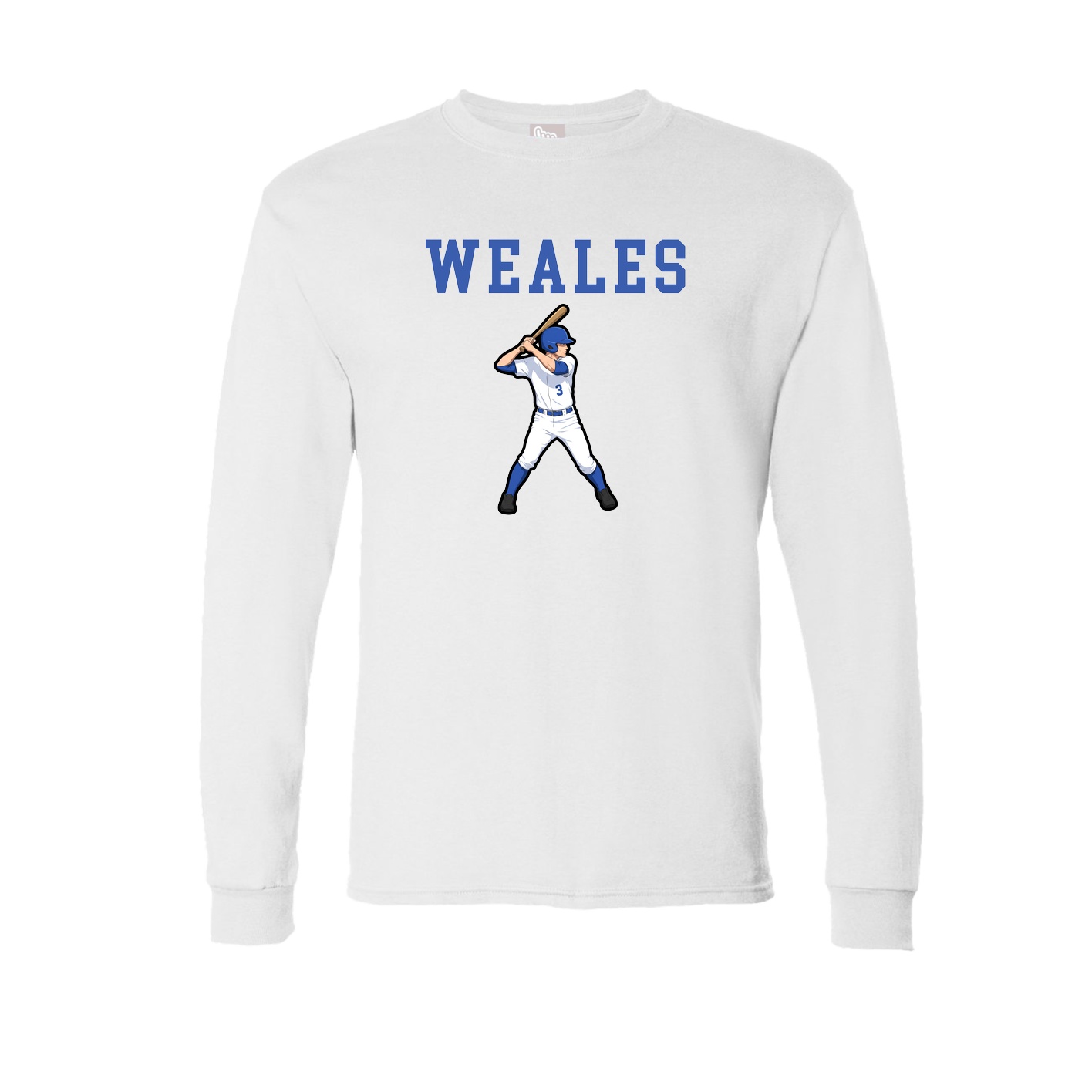 Long Sleeve Tee — Shirsey in White