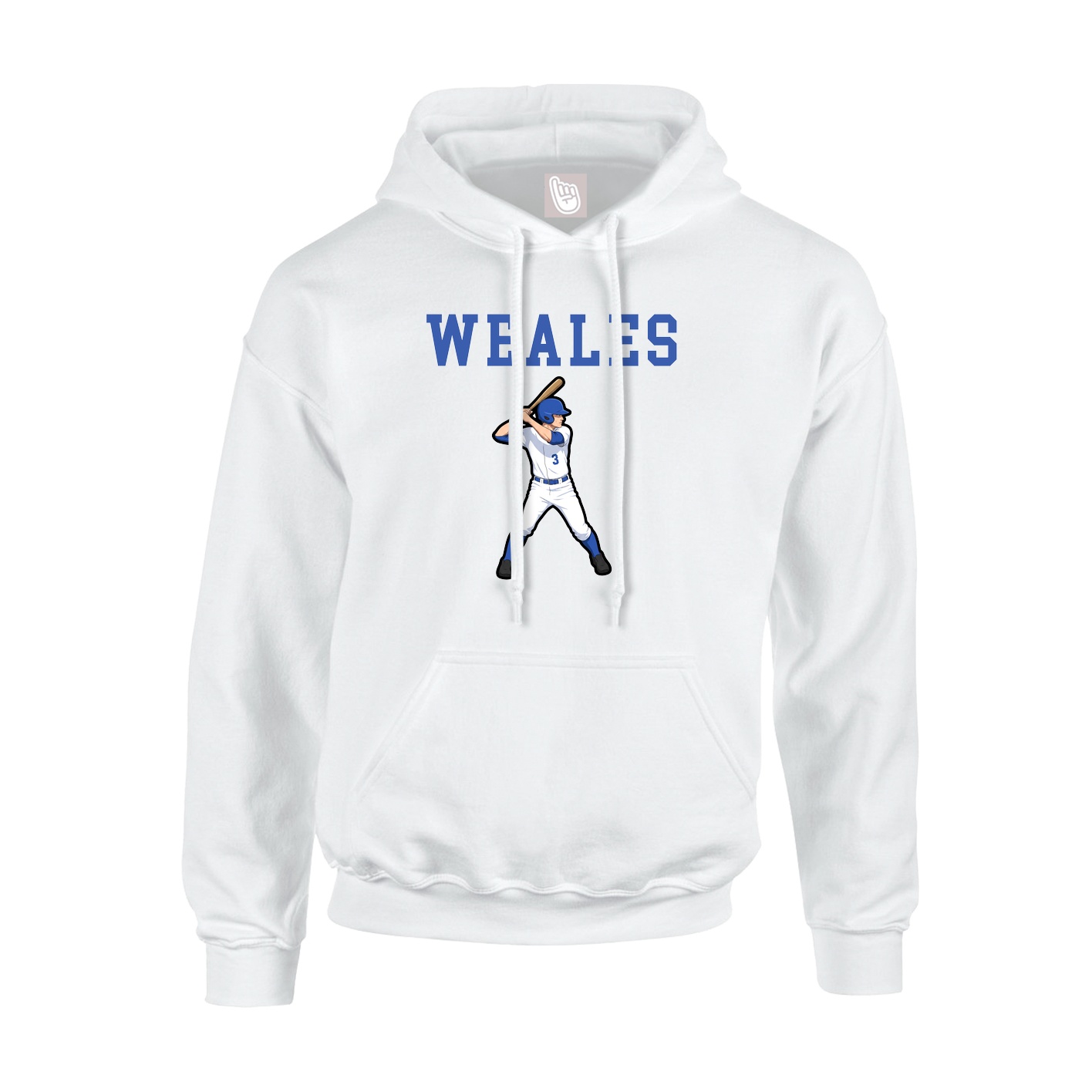 Hoodie — Shirsey in White