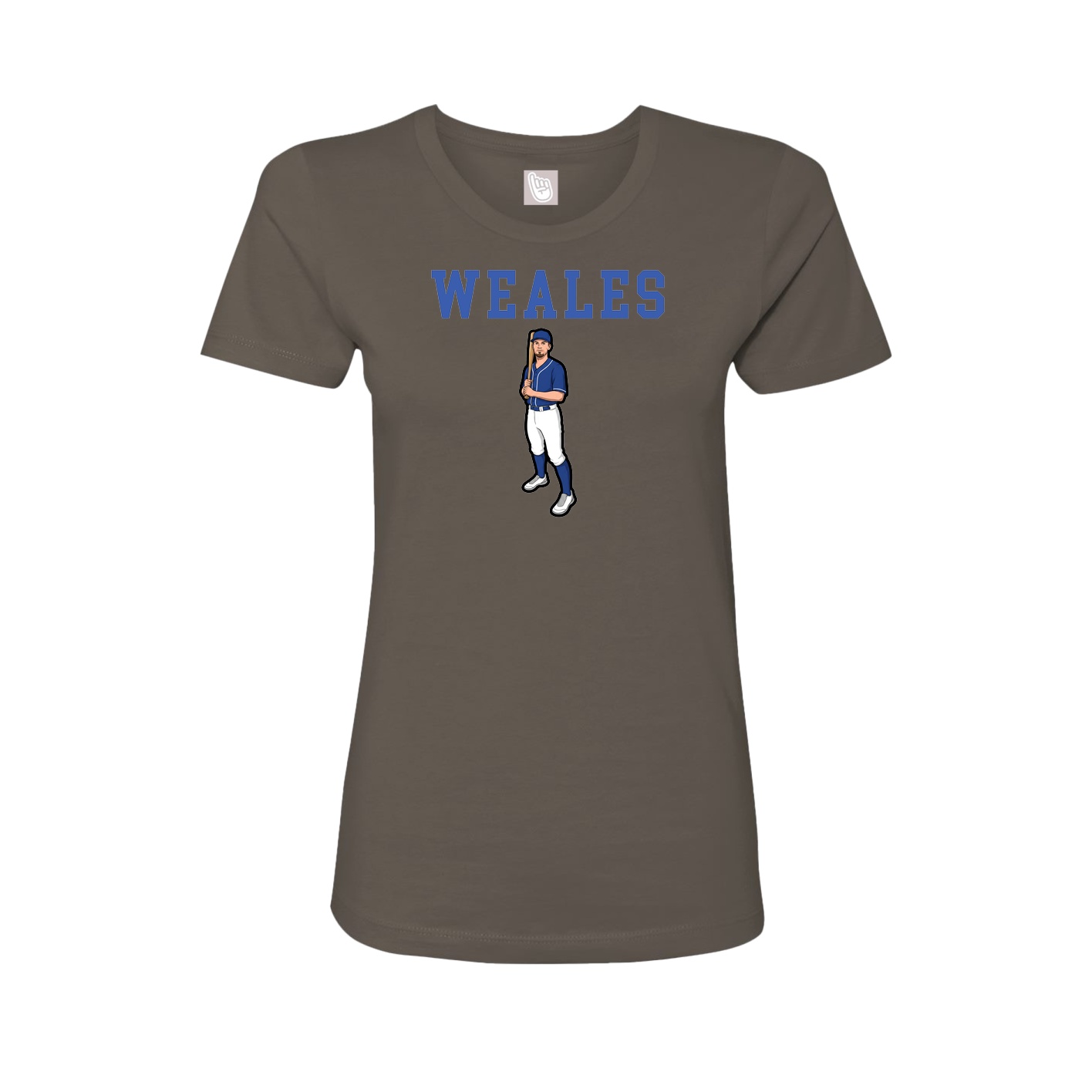 Fitted Women's Tee — Shirsey in Grey