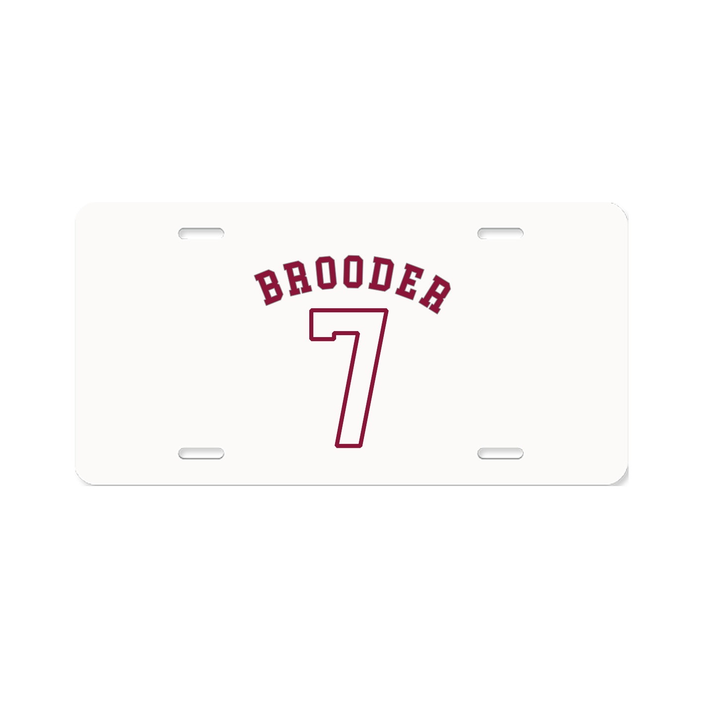 License Plate — Shirsey Arch in Classic