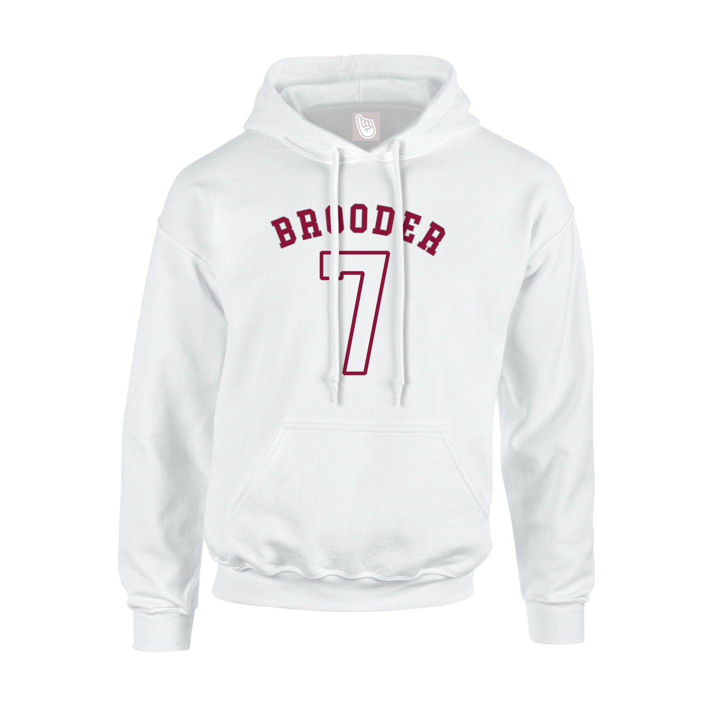 Hoodie — Shirsey Arch in White