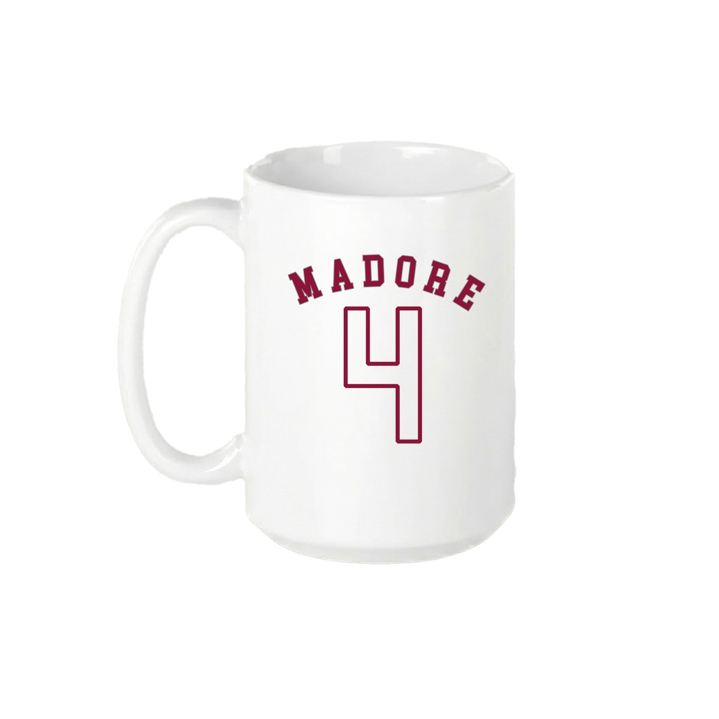 15oz Coffee Mug — Shirsey Arch in White