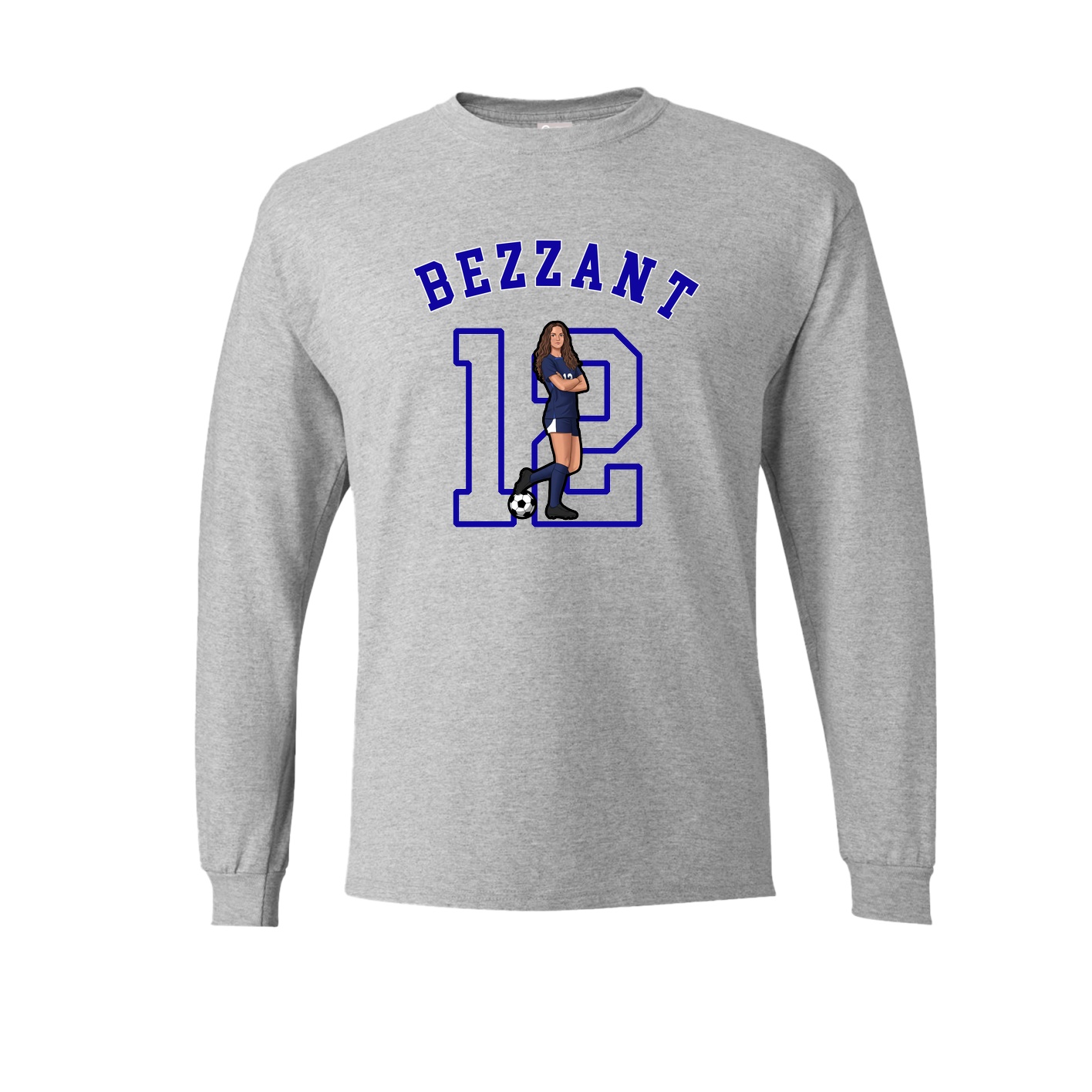 Long Sleeve Tee — Shirsey Arch in Grey