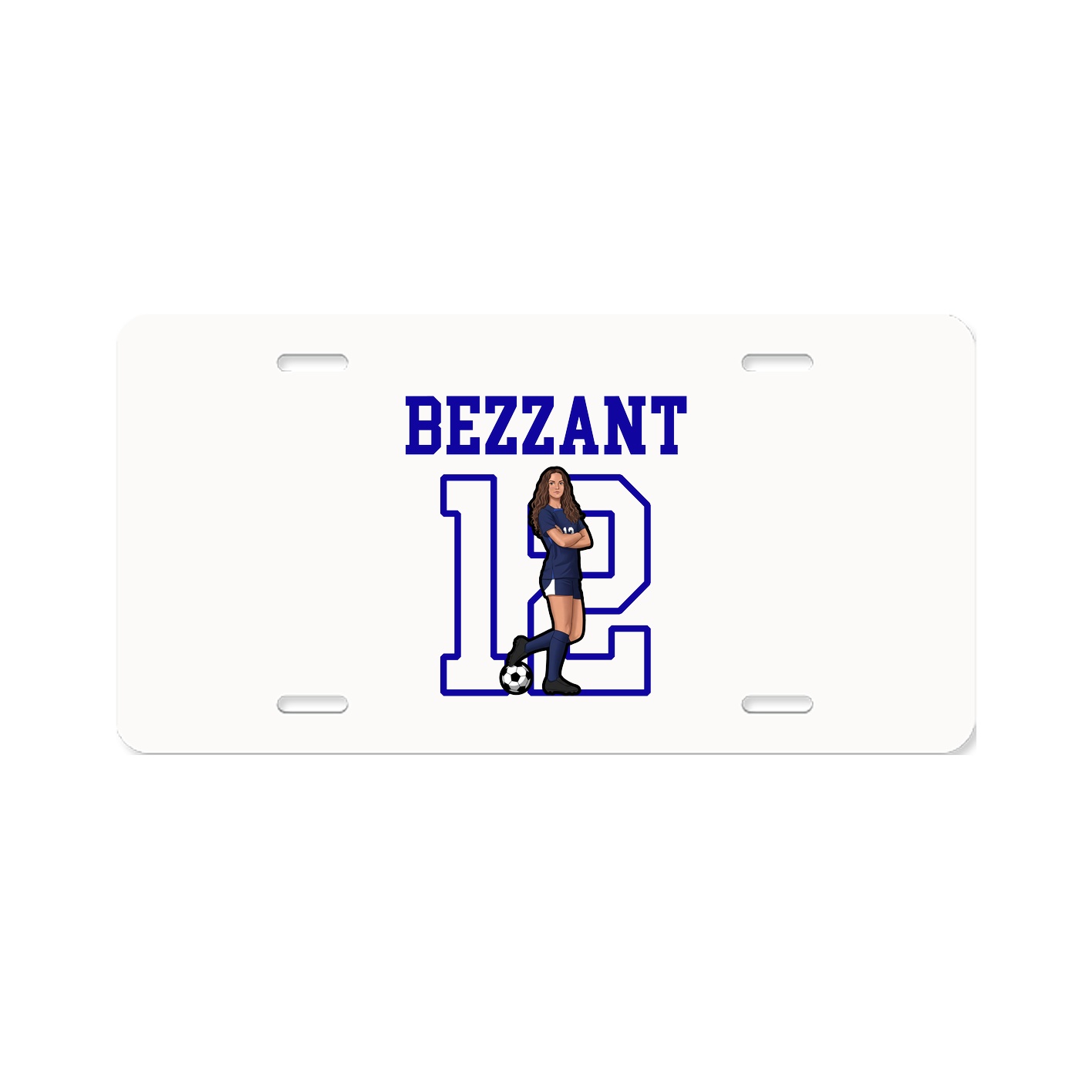 License Plate — Shirsey in Classic