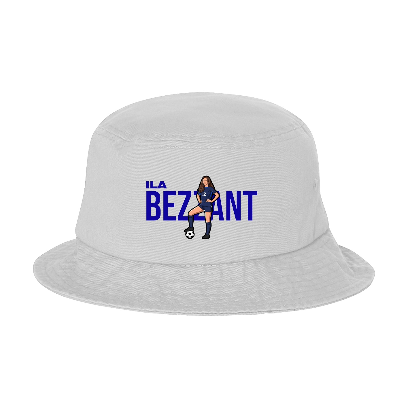 Bucket Cap — Player Name in White
