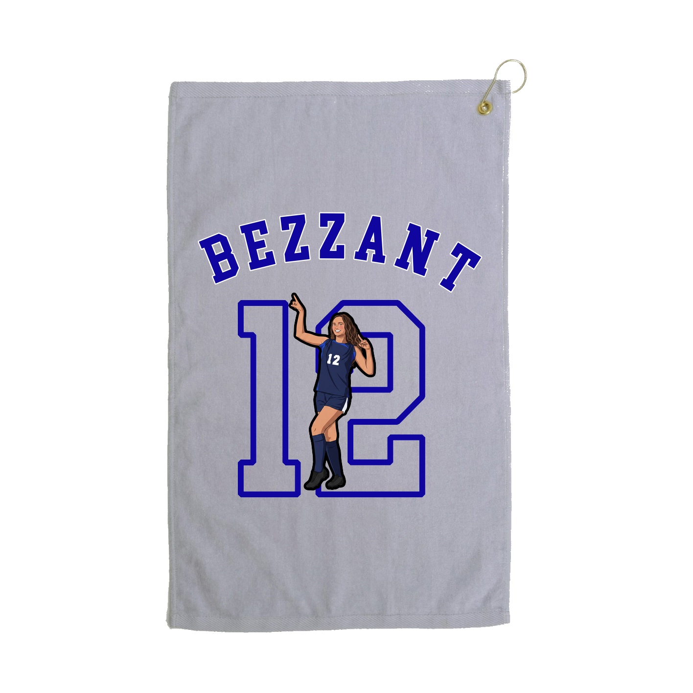 Golf Towel — Shirsey Arch in Grey