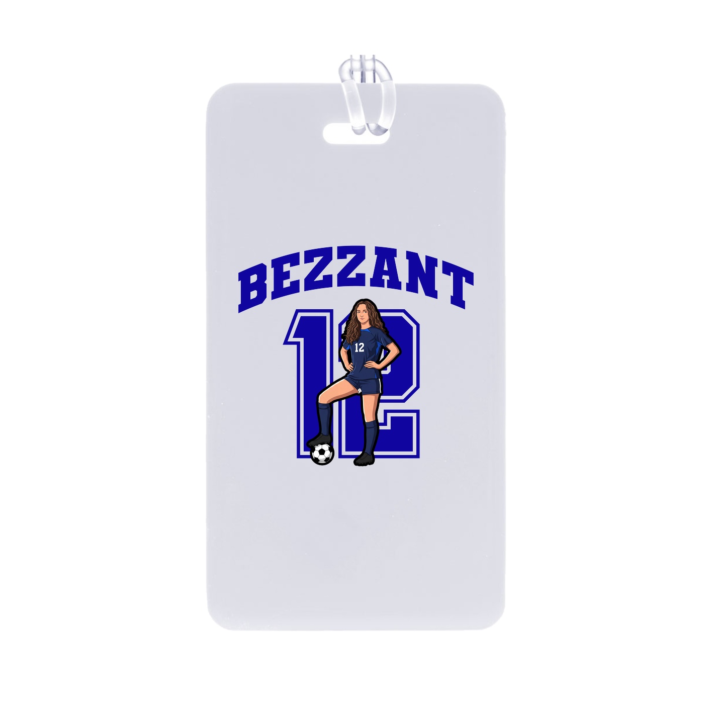 Bag Tag — Number in Classic