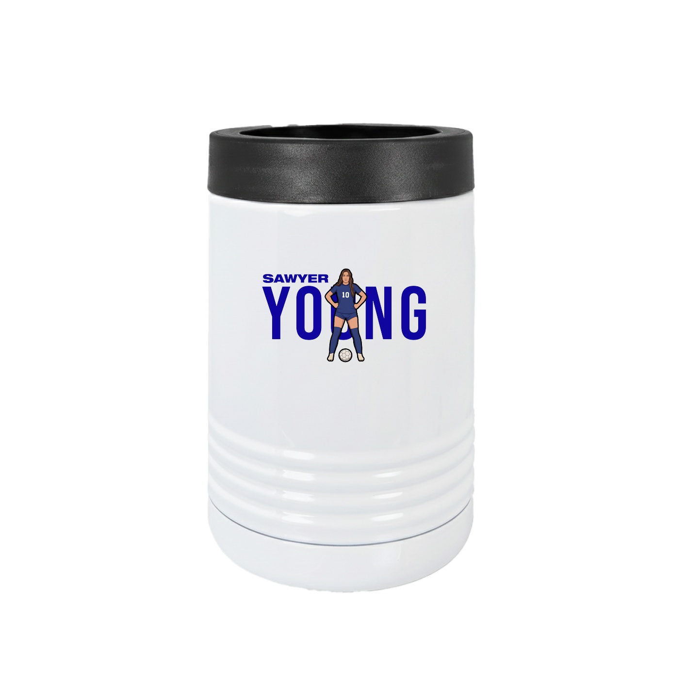 Beverage Holder — Player Name in White