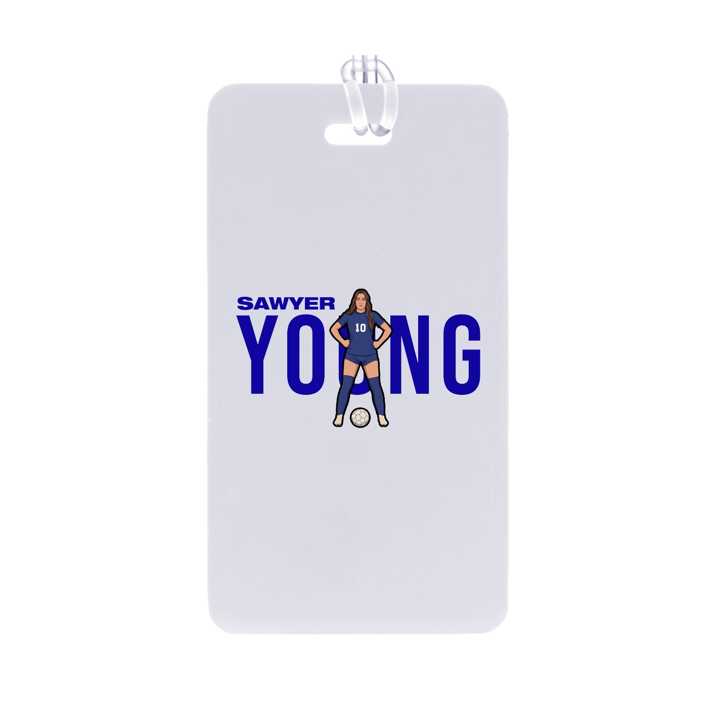 Bag Tag — Player Name in Classic