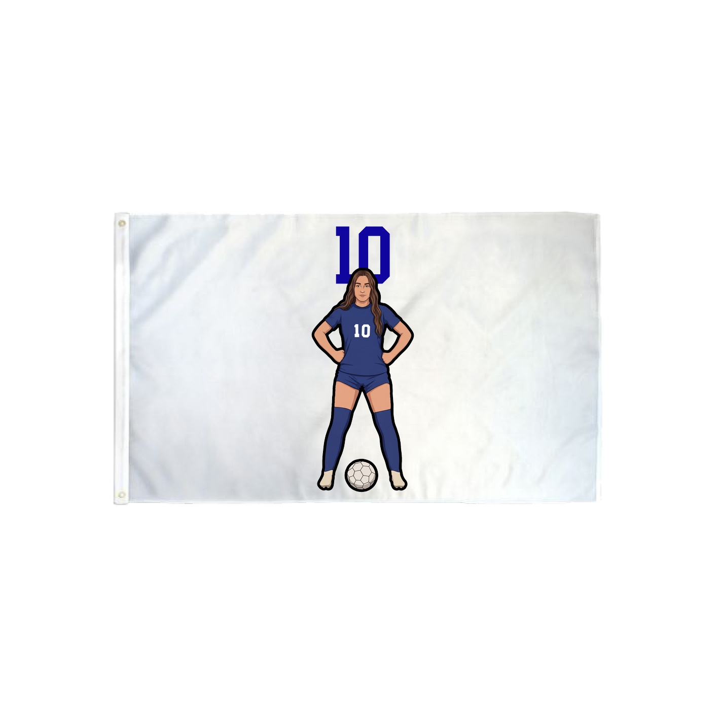 3x5 Flag — Number Top in Classic
