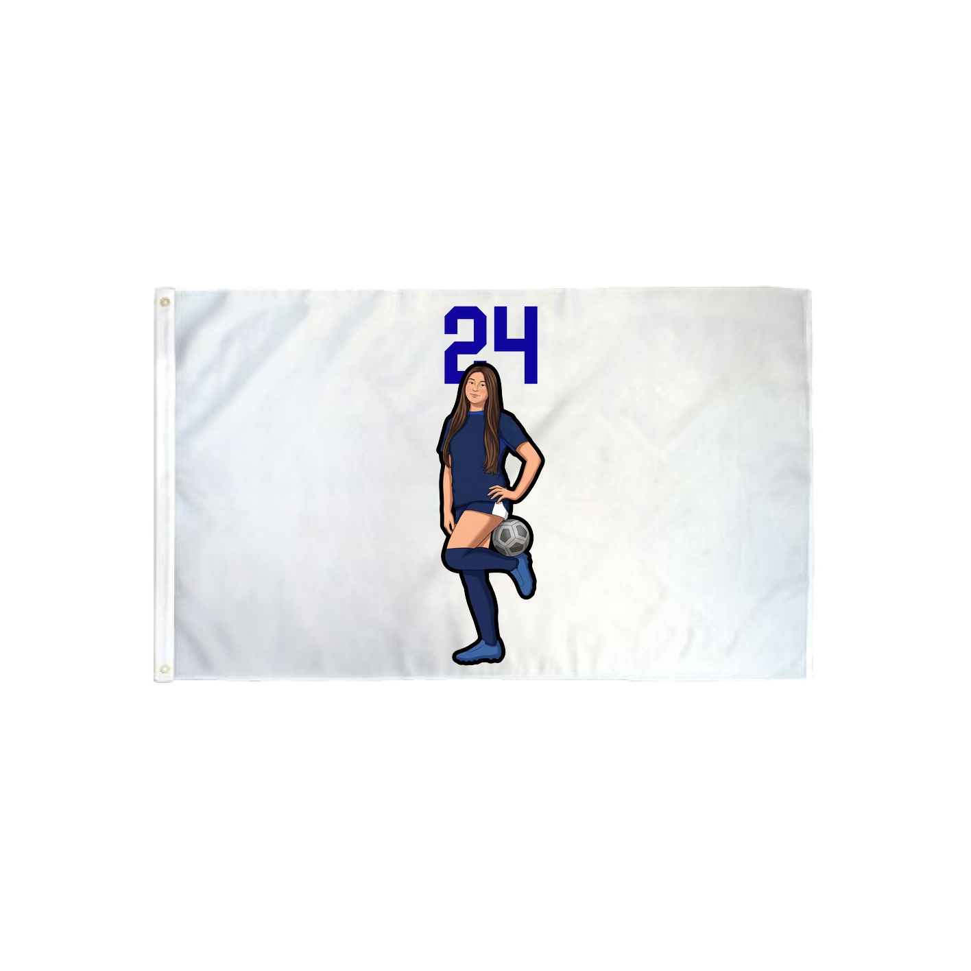 3x5 Flag — Number Top in Classic