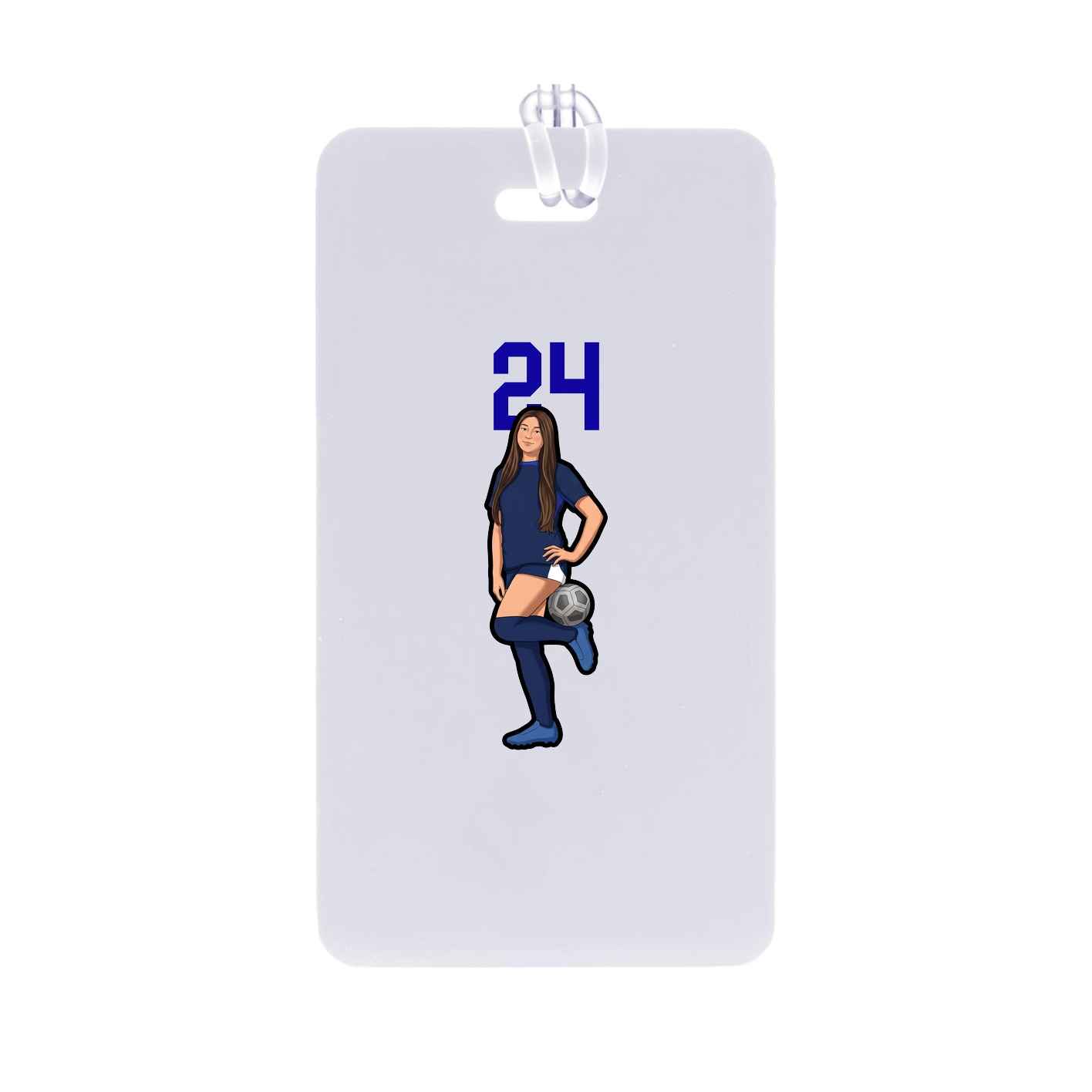 Bag Tag — Number Top in Classic