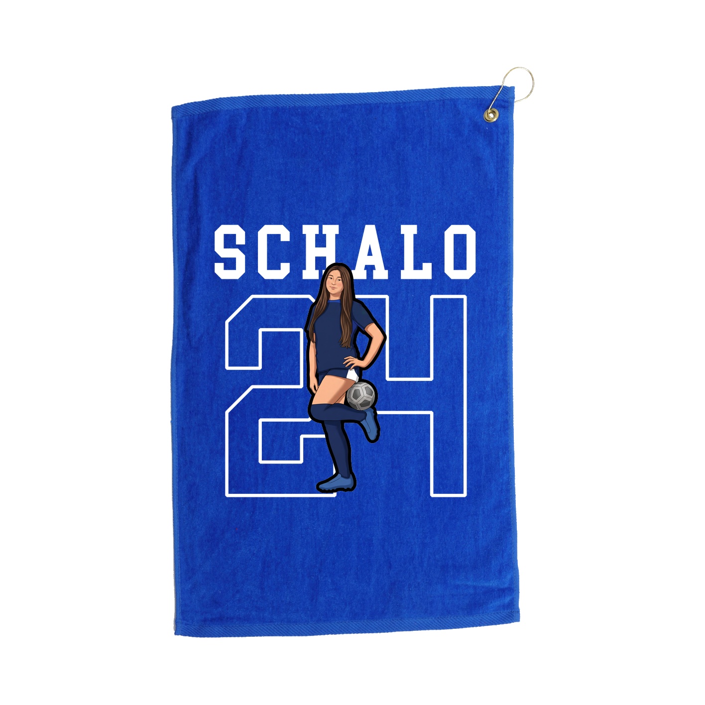Golf Towel — Shirsey in Royal