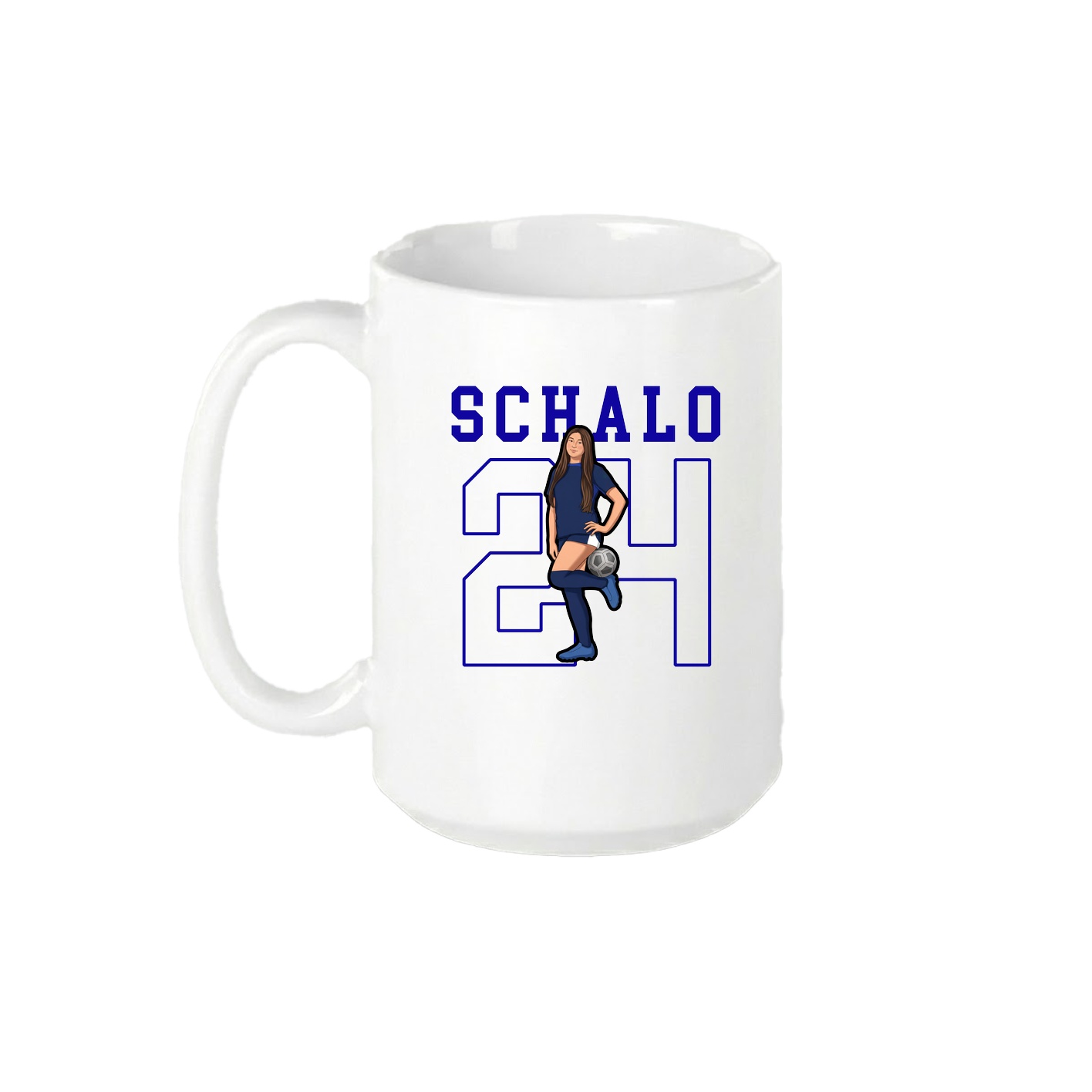 15oz Coffee Mug — Shirsey in White