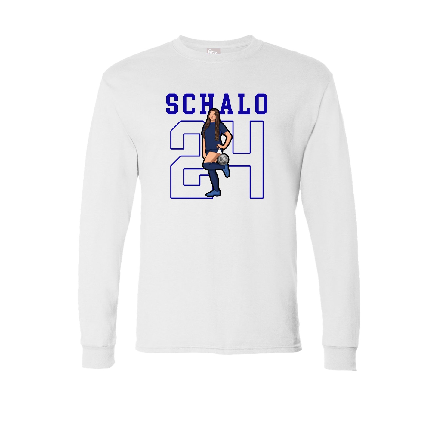 Long Sleeve Tee — Shirsey in White