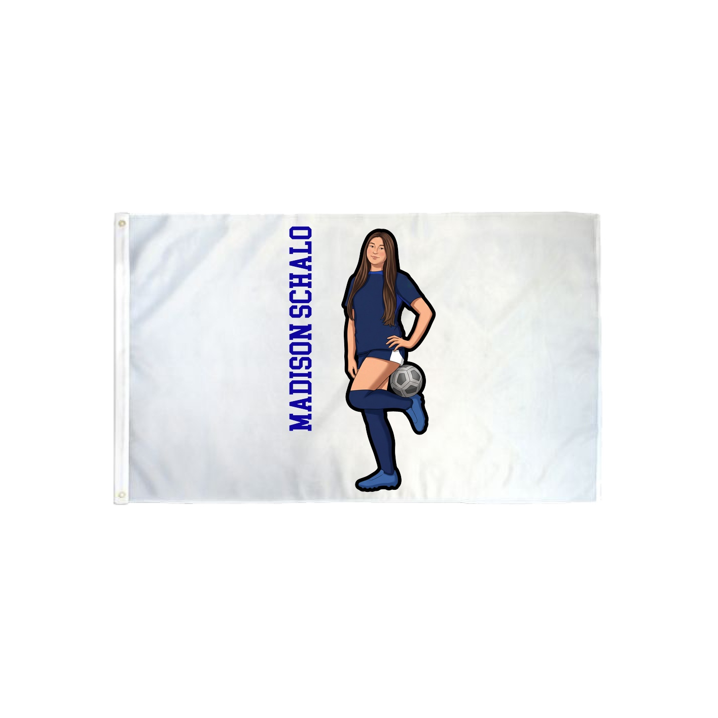 3x5 Flag — Name Vertical in Classic