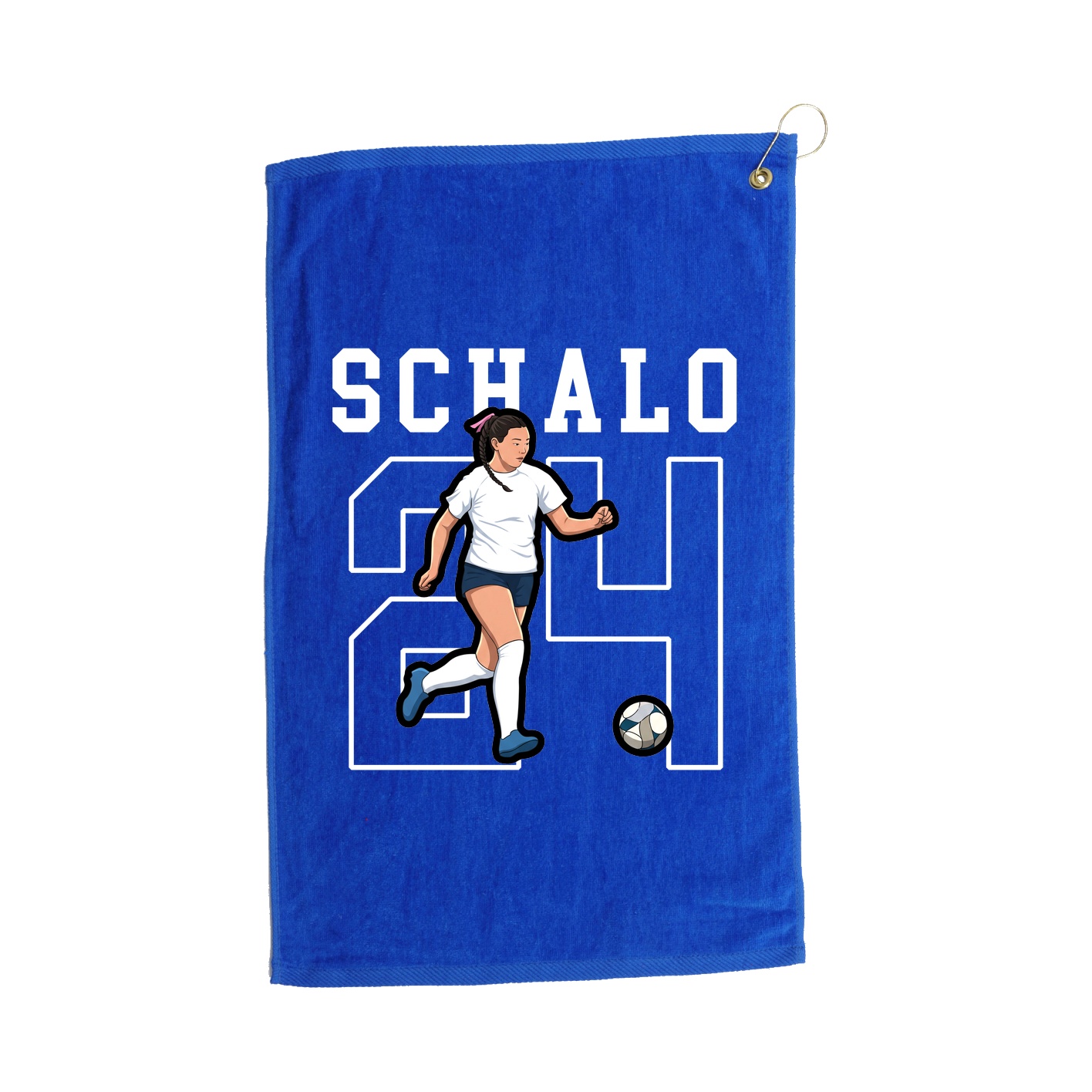 Golf Towel — Shirsey in Royal