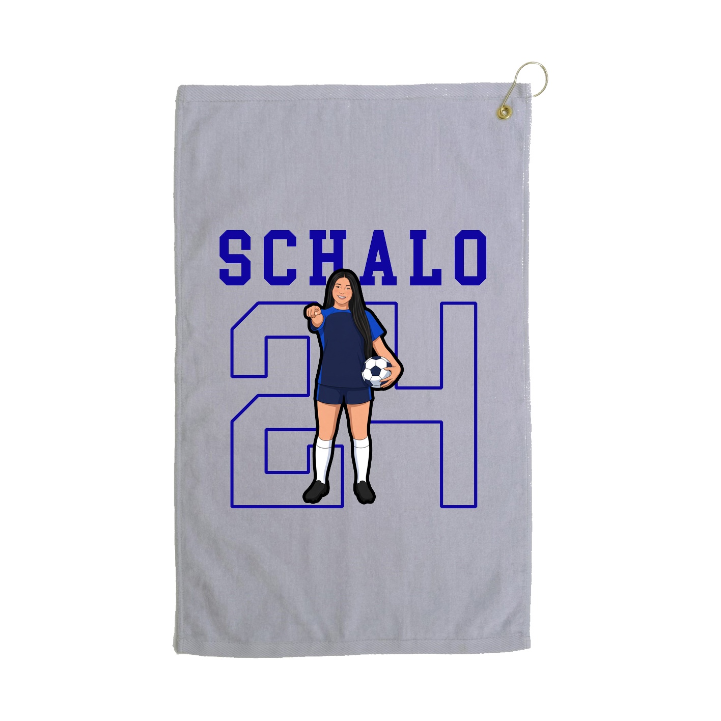 Terry Velour Golf Towel