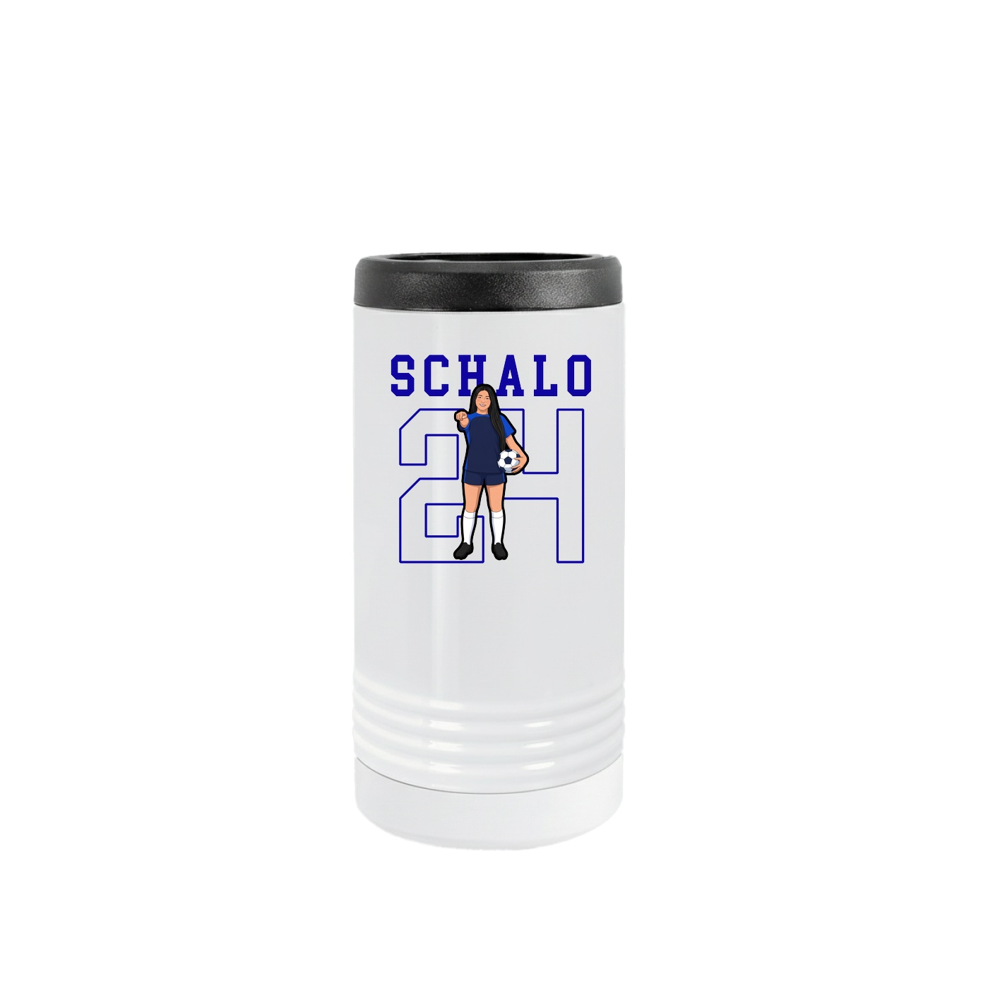 Slim Beverage Holder — Shirsey in White