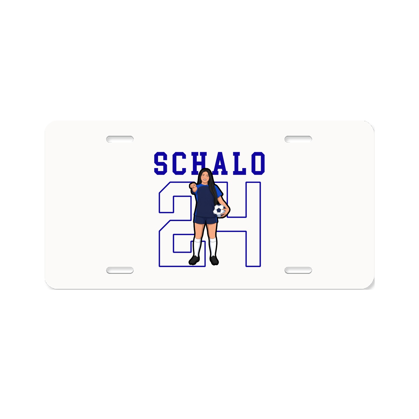 License Plate — Shirsey in Classic