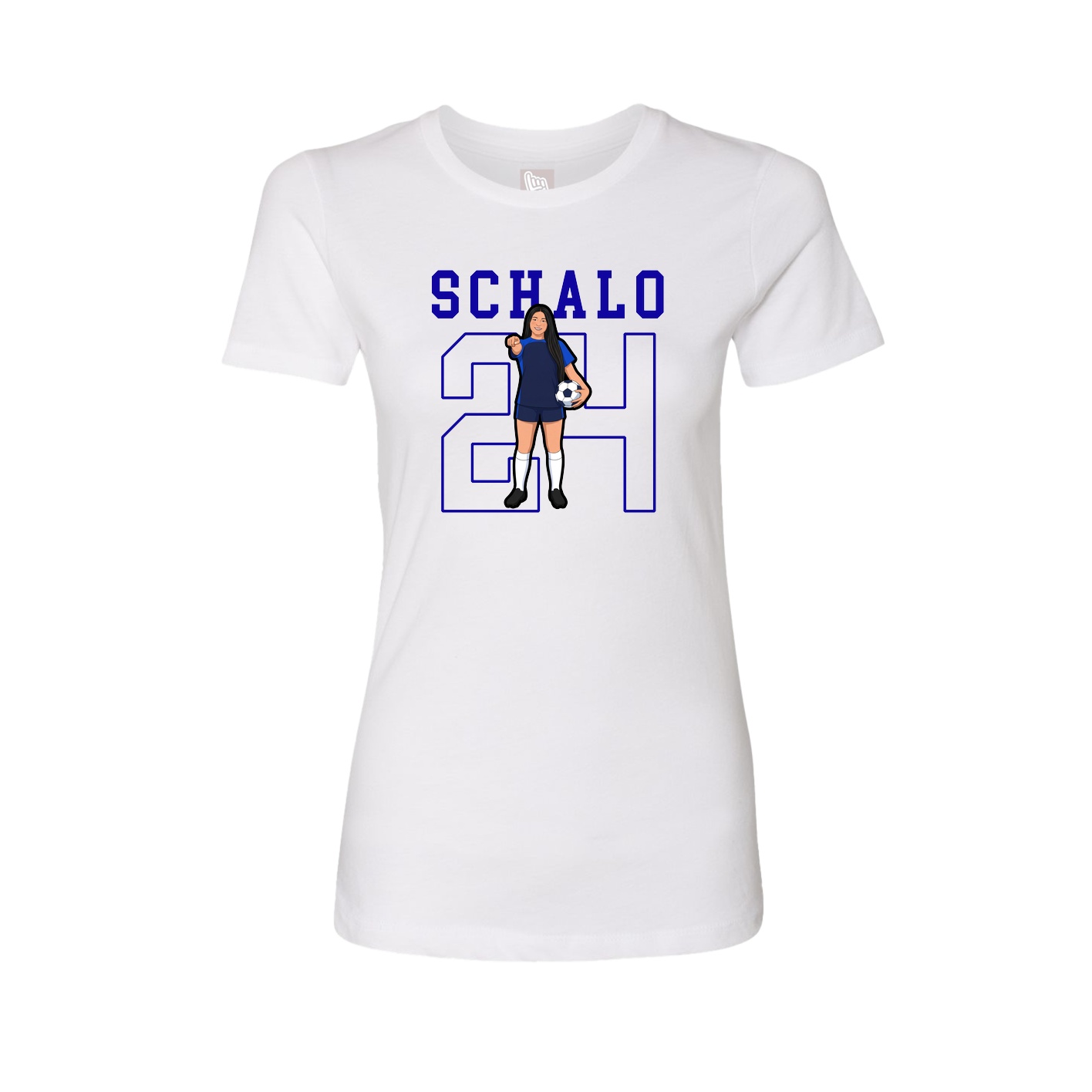 Fitted Women's Tee — Shirsey in White