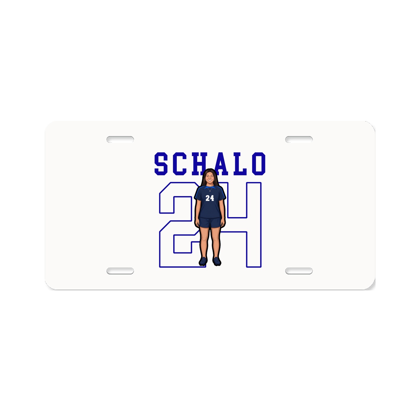 License Plate — Shirsey in Classic