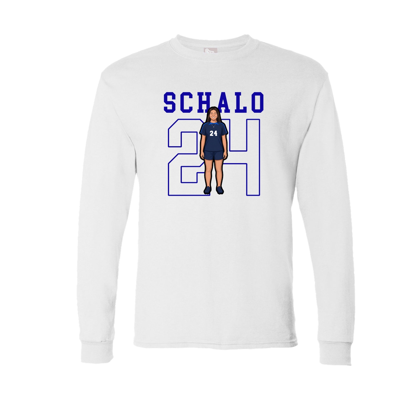 Long Sleeve Tee — Shirsey in White