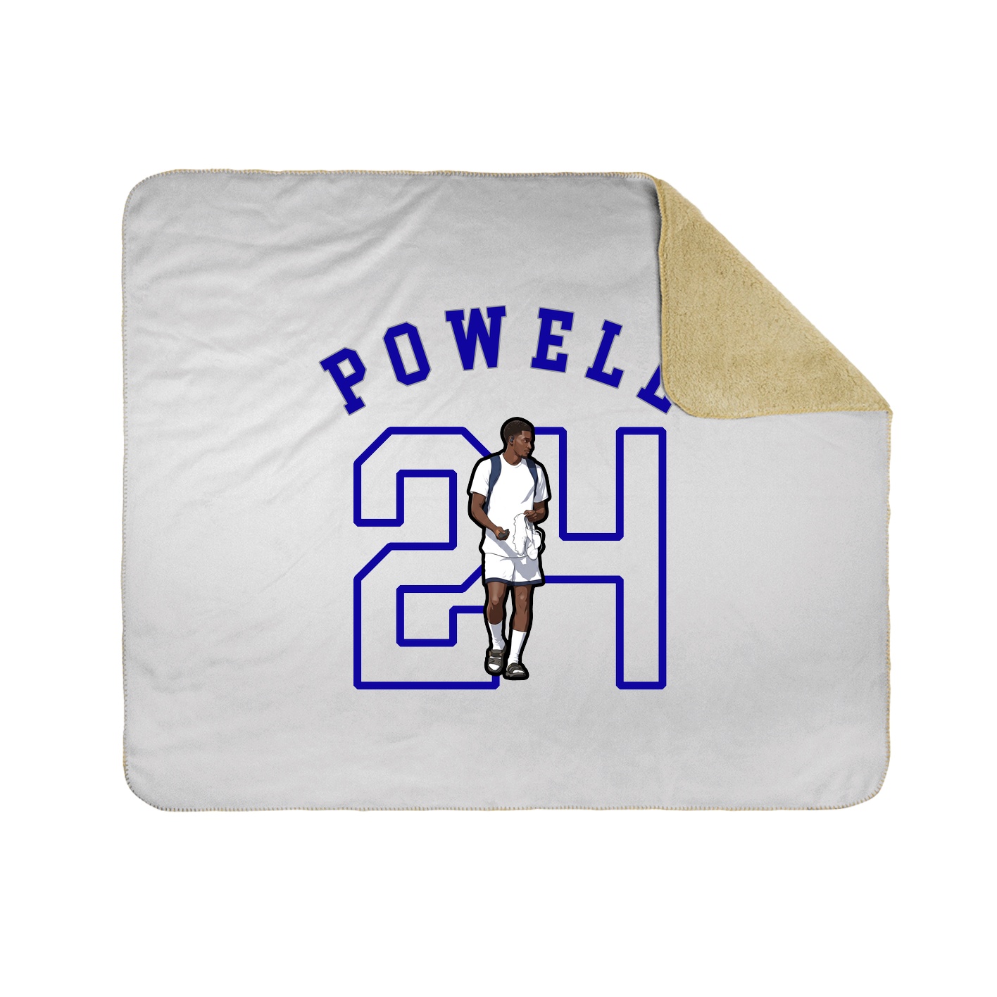 Throw Blanket — Shirsey Arch in White