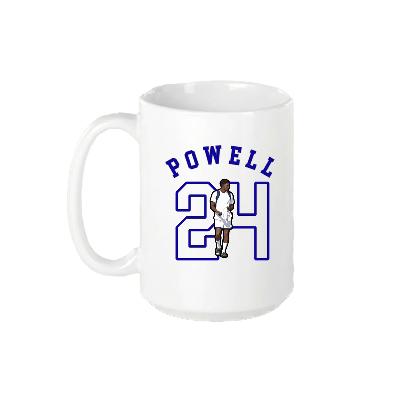 15oz Coffee Mug — Shirsey Arch in White