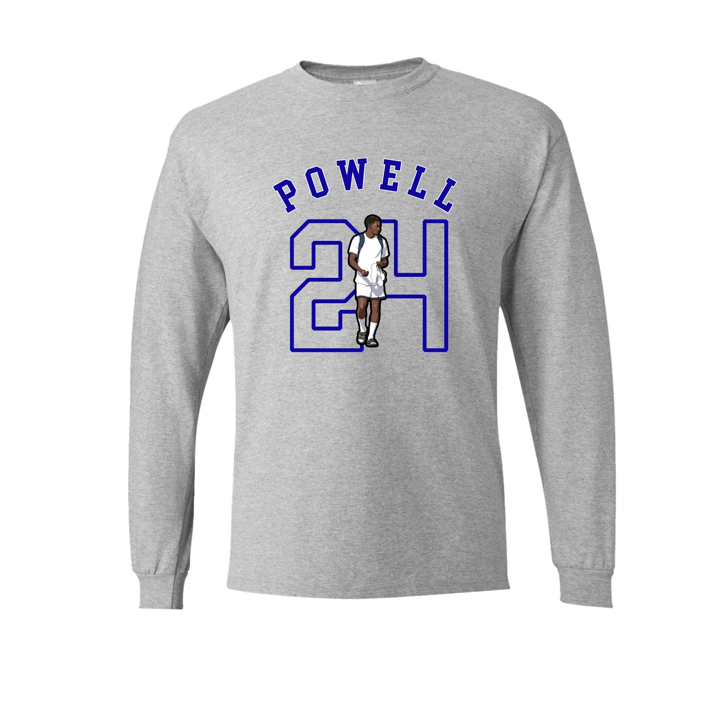 Long Sleeve Tee — Shirsey Arch in Grey