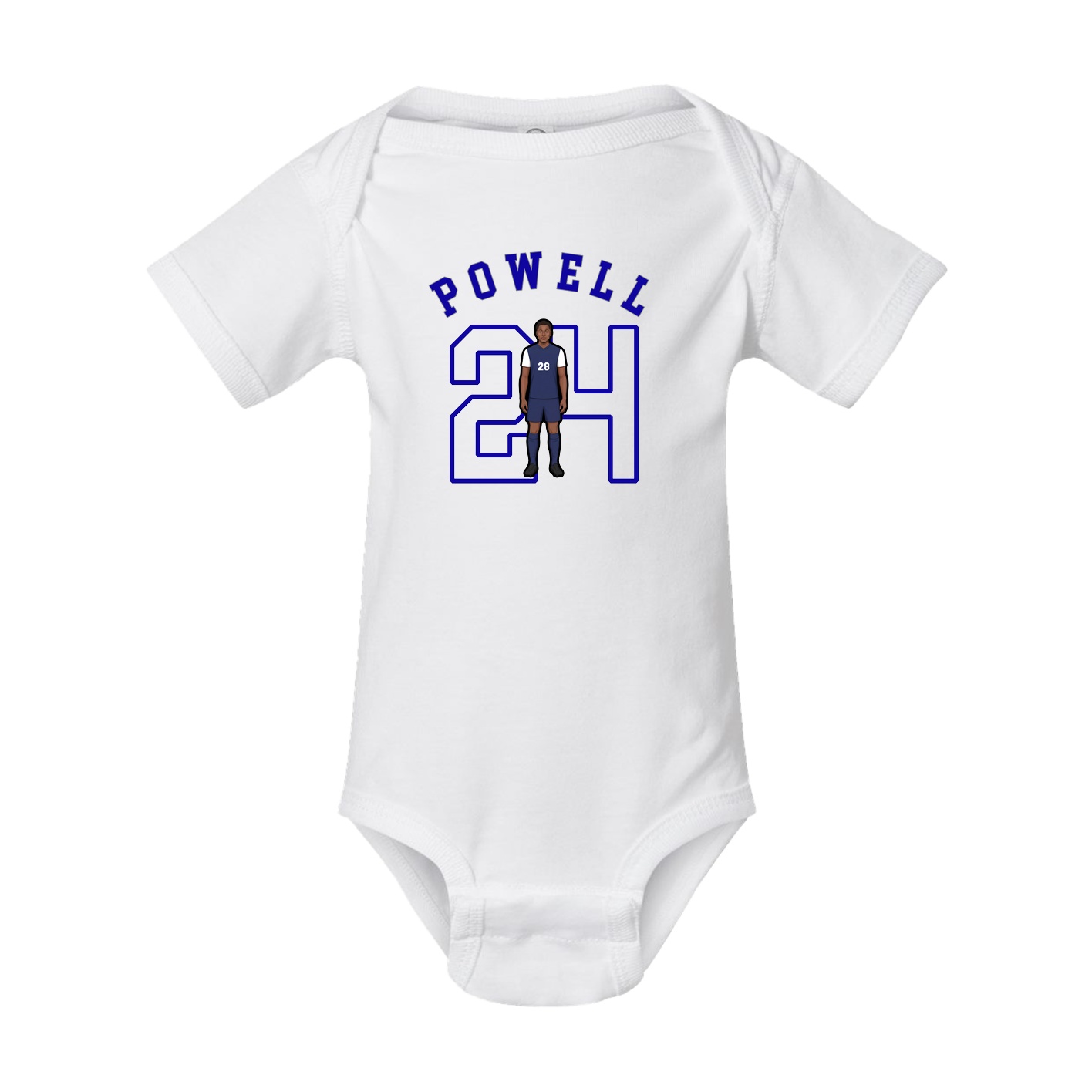 Baby Onesie — Shirsey Arch in White