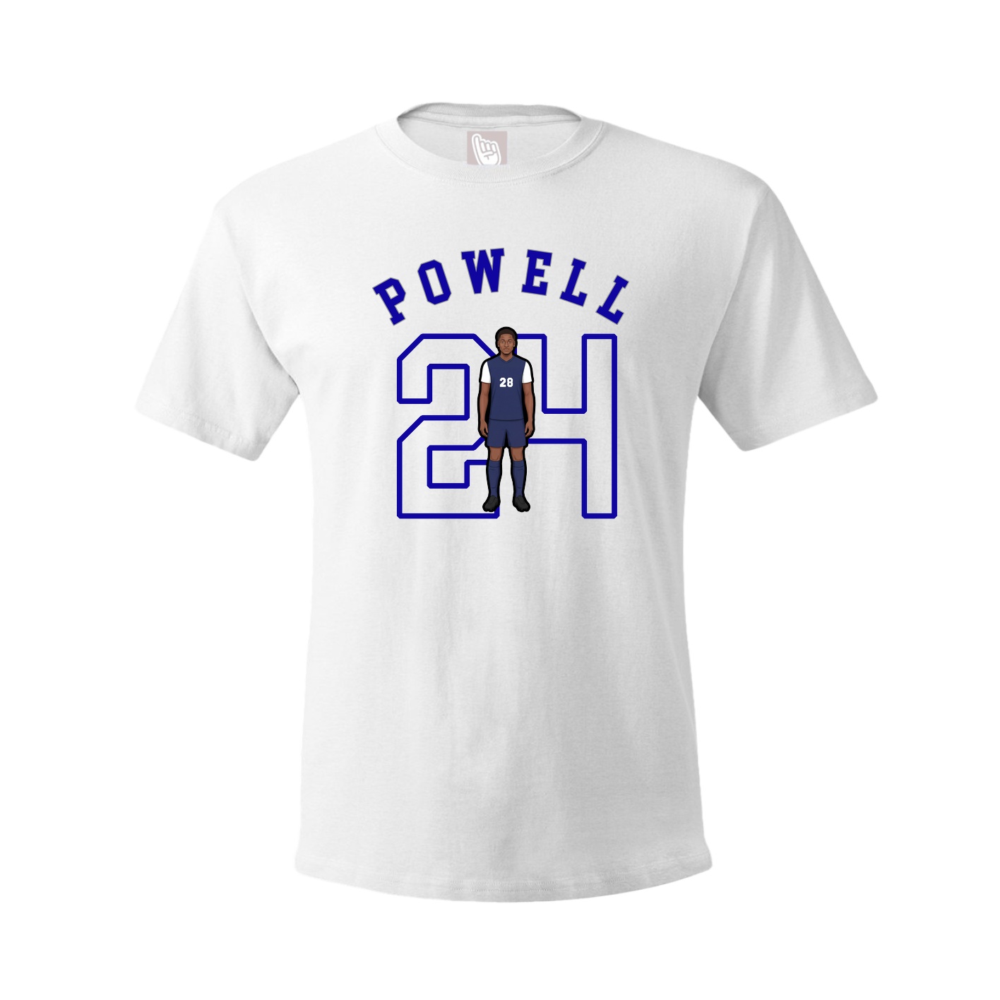 Youth Tee — Shirsey Arch in White