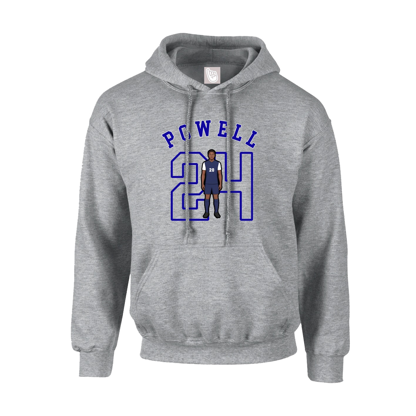 Youth Hoodie — Shirsey Arch in Grey