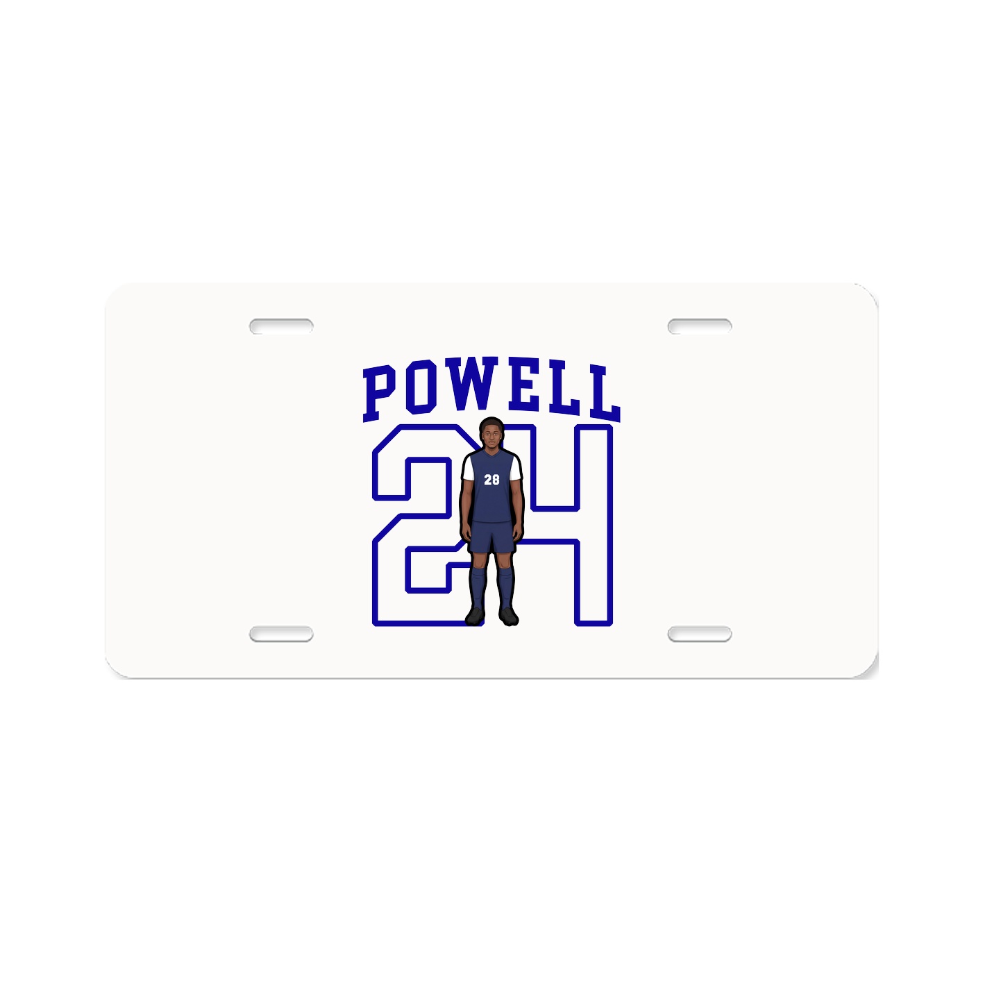 Aluminum License Plate
