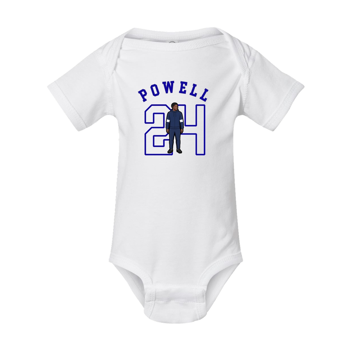 Baby Onesie — Shirsey Arch in White